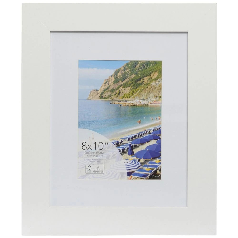 2 Sorrento 8x10" Frame White, 2 of 5