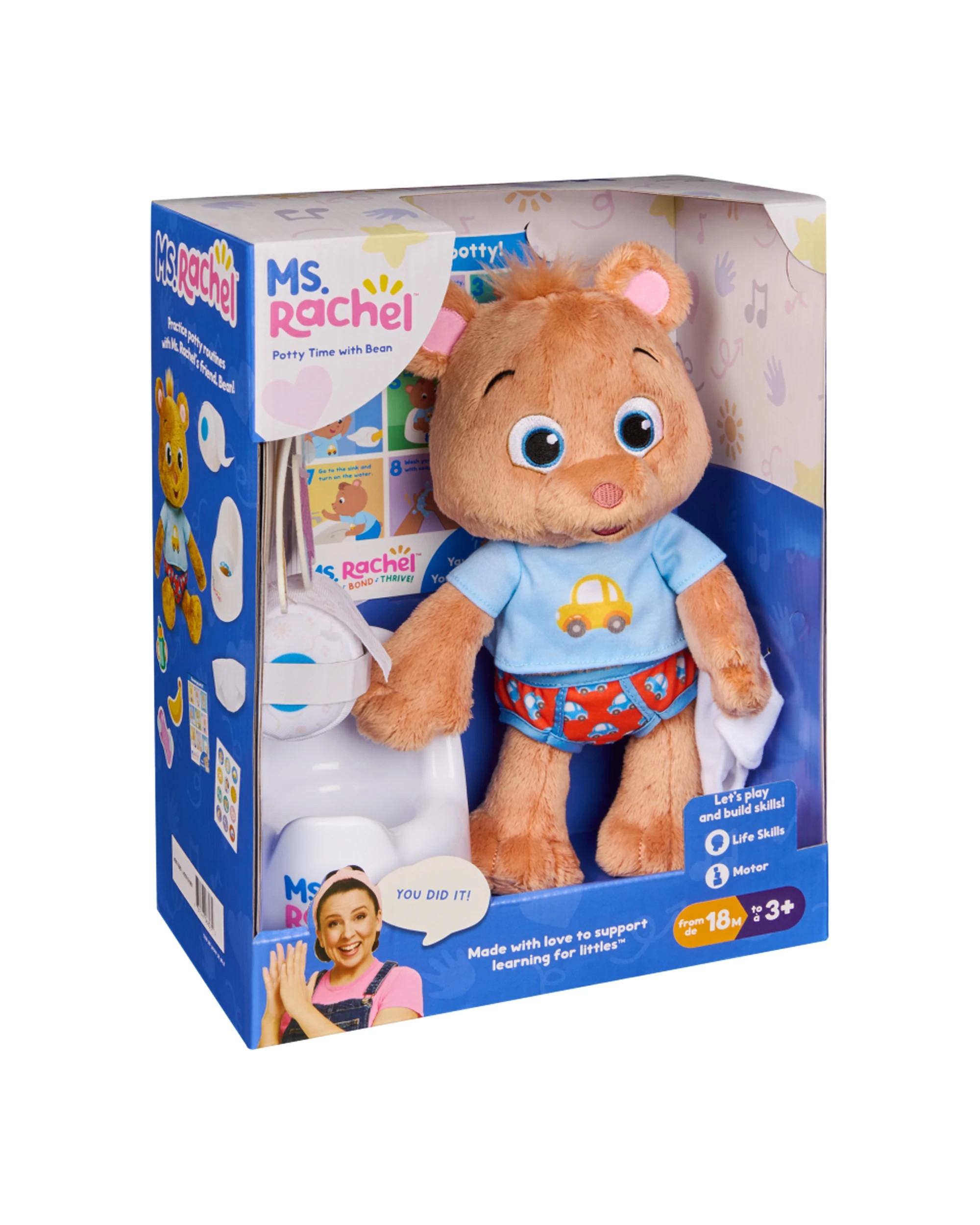 2 Ms Rachel - Bean Potty Playset - Interactive, 2 of 9