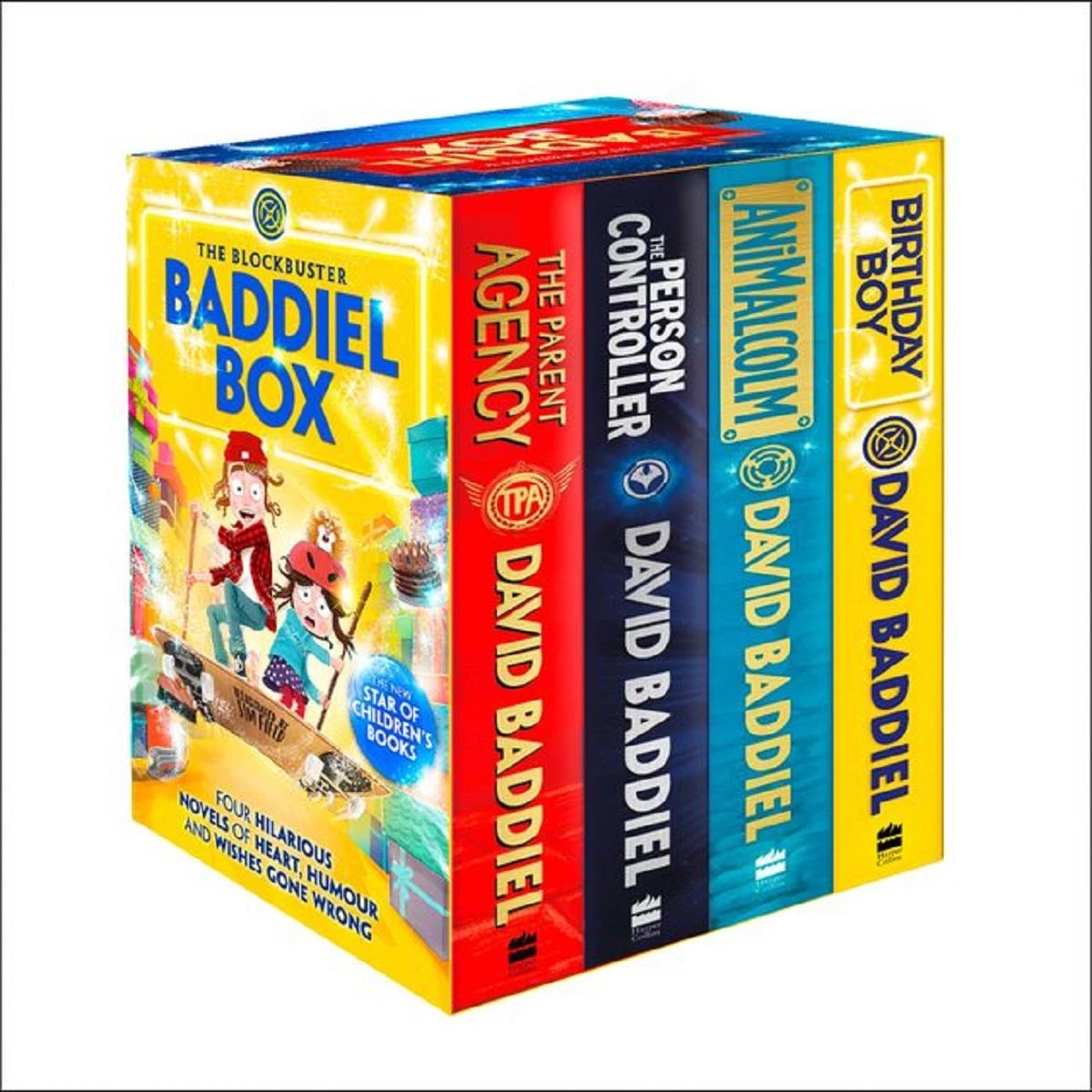 1 Harper Collins Blockbuster Baddiel Box 4 Copy Boxset, 1 of 2