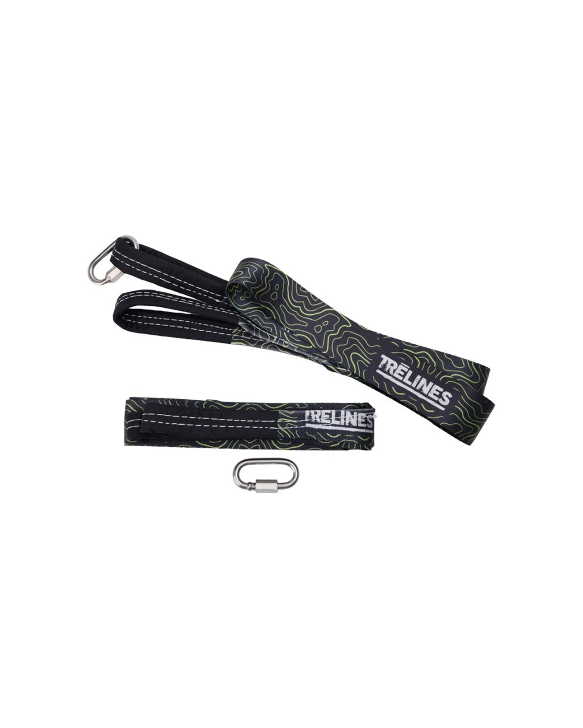 2 Trelines 2pc TreSwing Strap Kit Easy Swing Setup Set 150cm - Black, 2 of 6