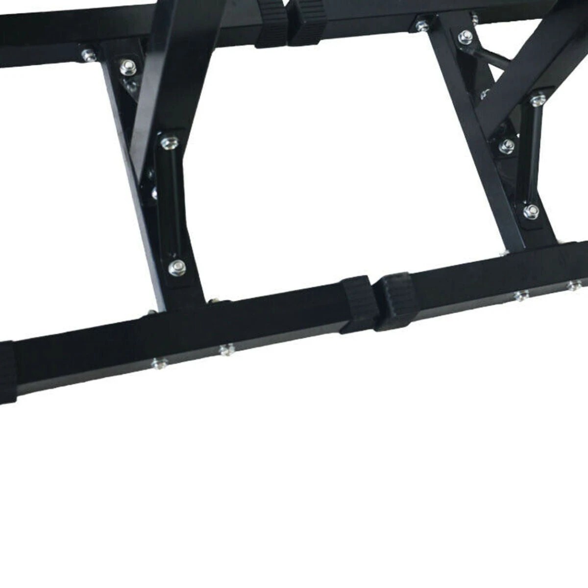 8 Fitness Master 2 Pack Squat Rack Stand Bench Press Weight Lifting Barbell Gym, 8 of 9