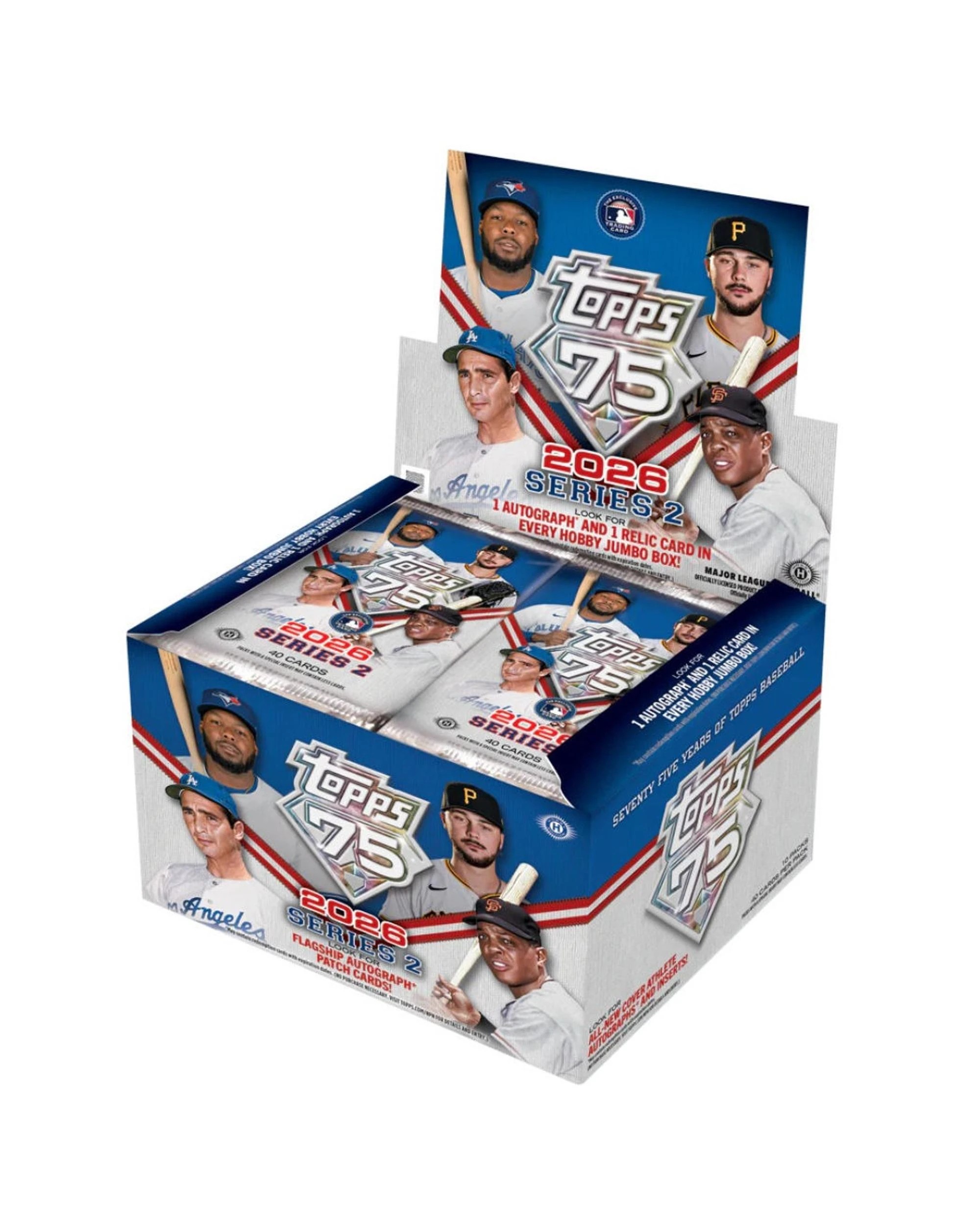 1 Topps 2026 MLB Series 2 Baseball Jumbo Box, 1 of 9