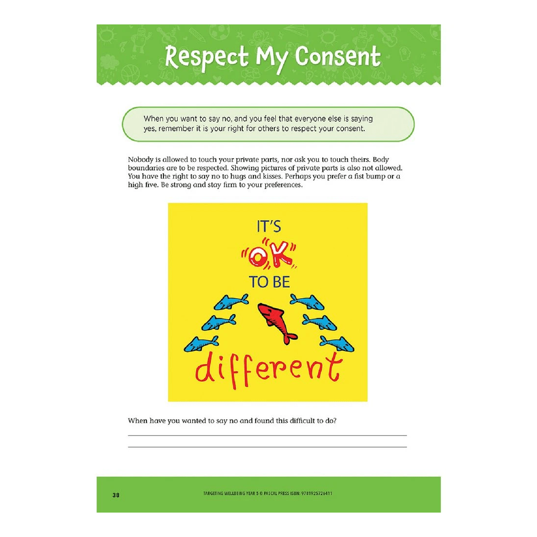 7 Targeting Wellbeing Year 5, 7 of 8