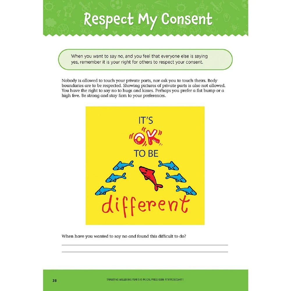 7 Targeting Wellbeing Year 5, 7 of 8