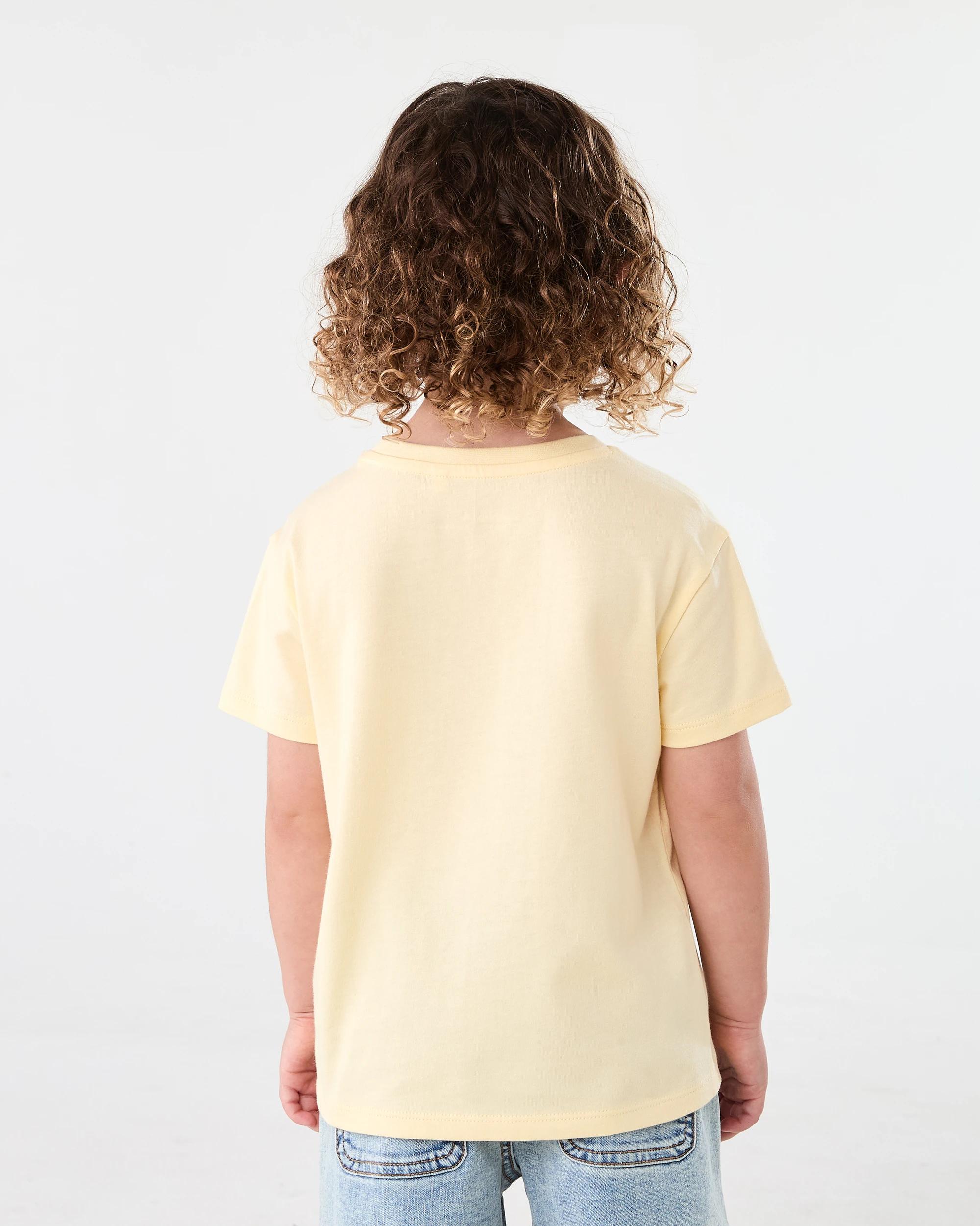 2 Printed T-shirt Ylw Slogan, 2 of 7