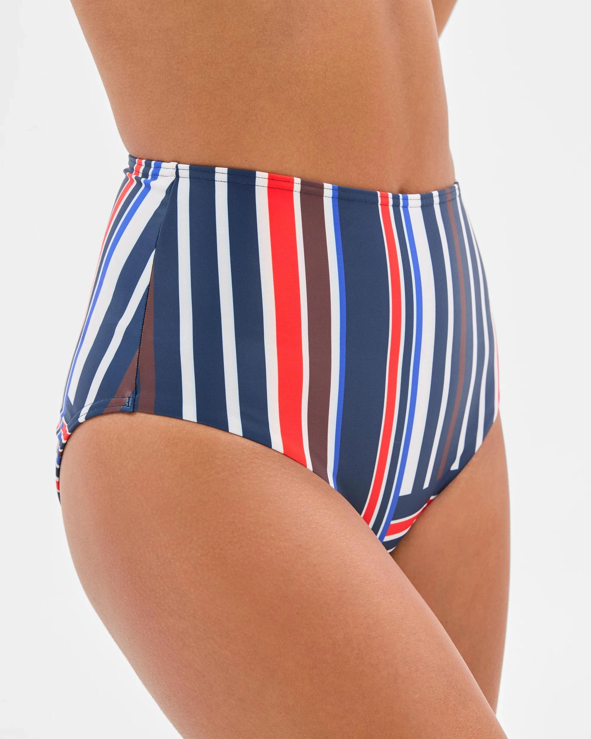 7 Target Resort High Waisted Smooth Bikini Bottoms - Shape Your Body SUMMER ABSTRACT, 7 of 10