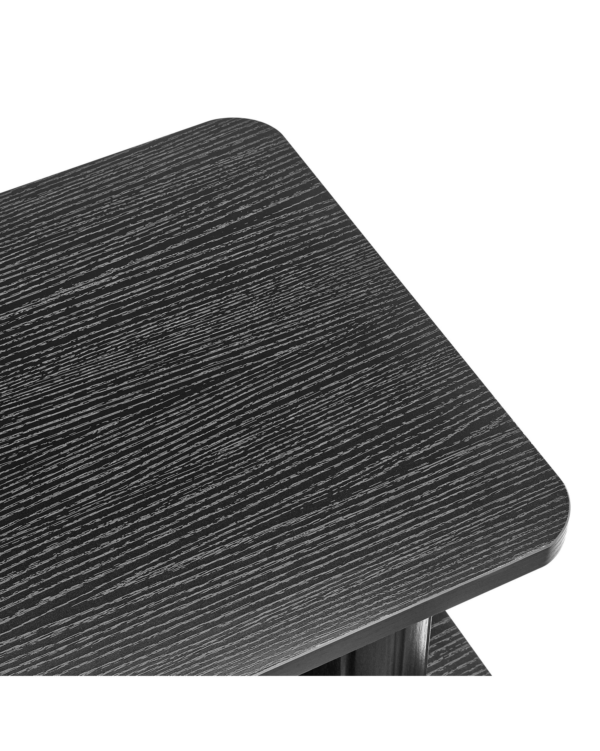 6 Kodu Open Shelf Entertainment TV Unit 180W - Black, 6 of 8