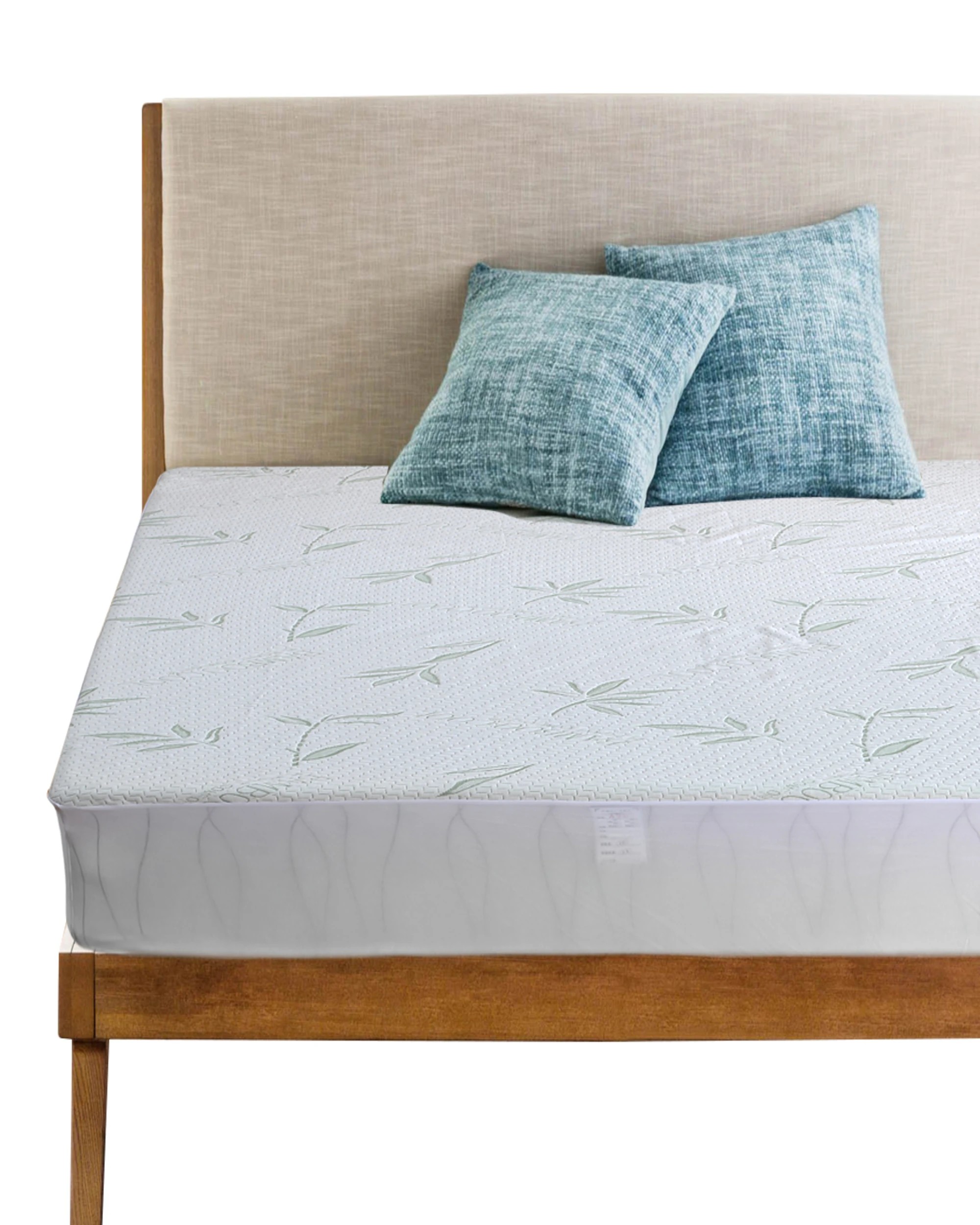 1 Dreamz Mattress Protector Fitted Cover Super King, 1 of 6