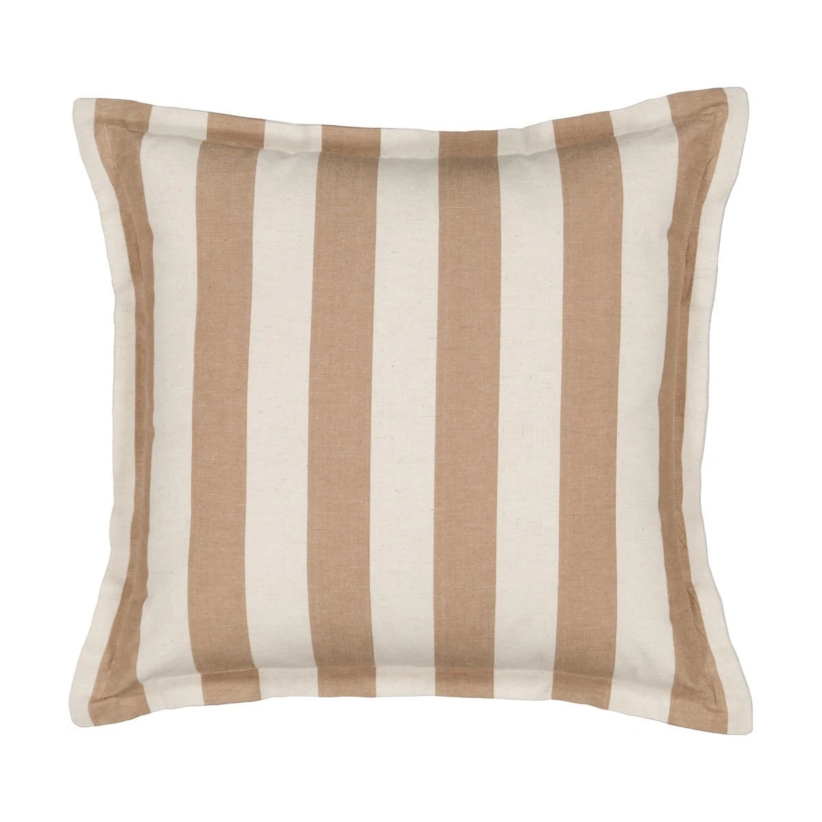 1 50cm Stripe Cushion - Tan, 1 of 6