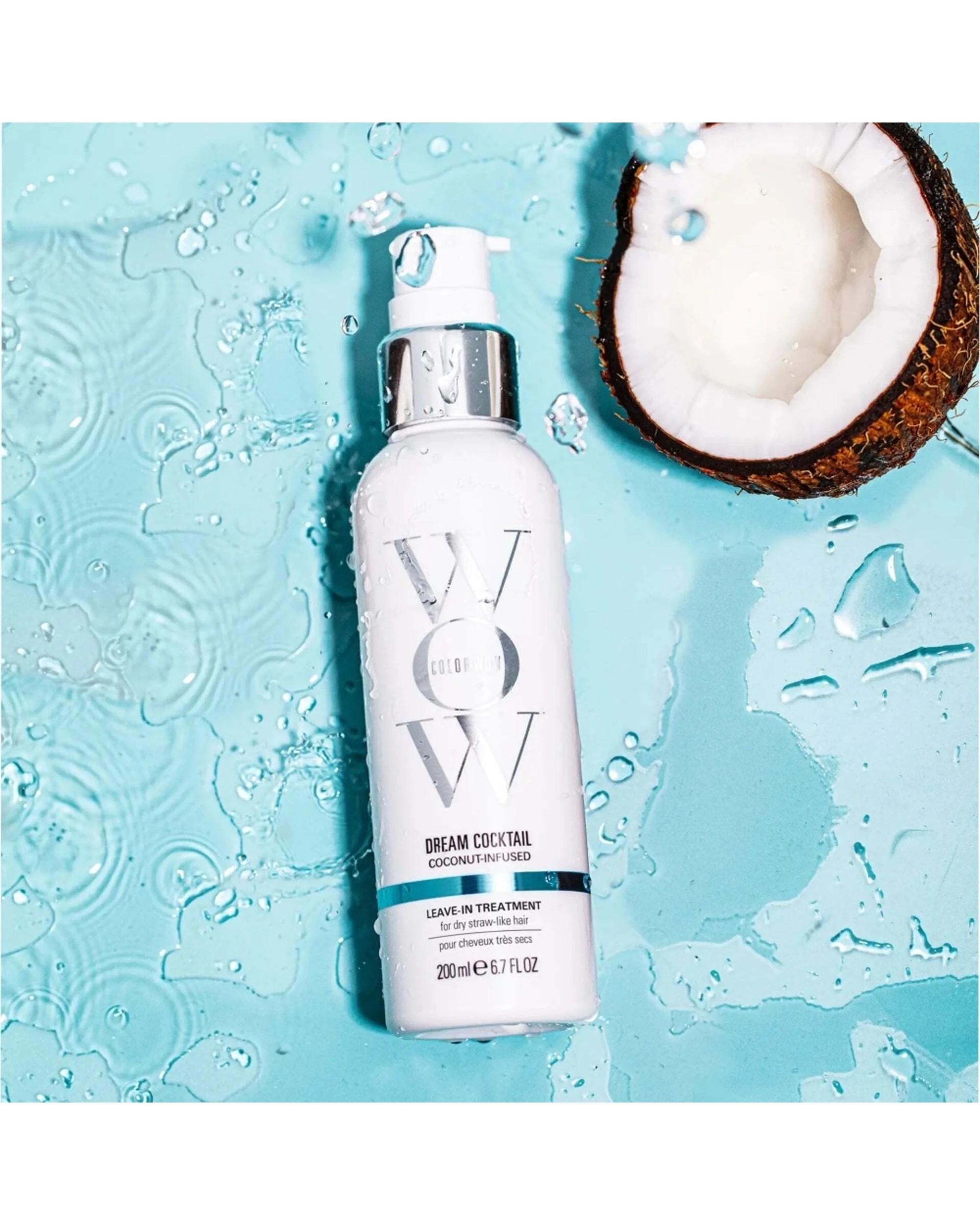 2 Color Wow Dream Cocktail Coconut Treat Dry Hair Leave In 200ml - White, 2 of 3