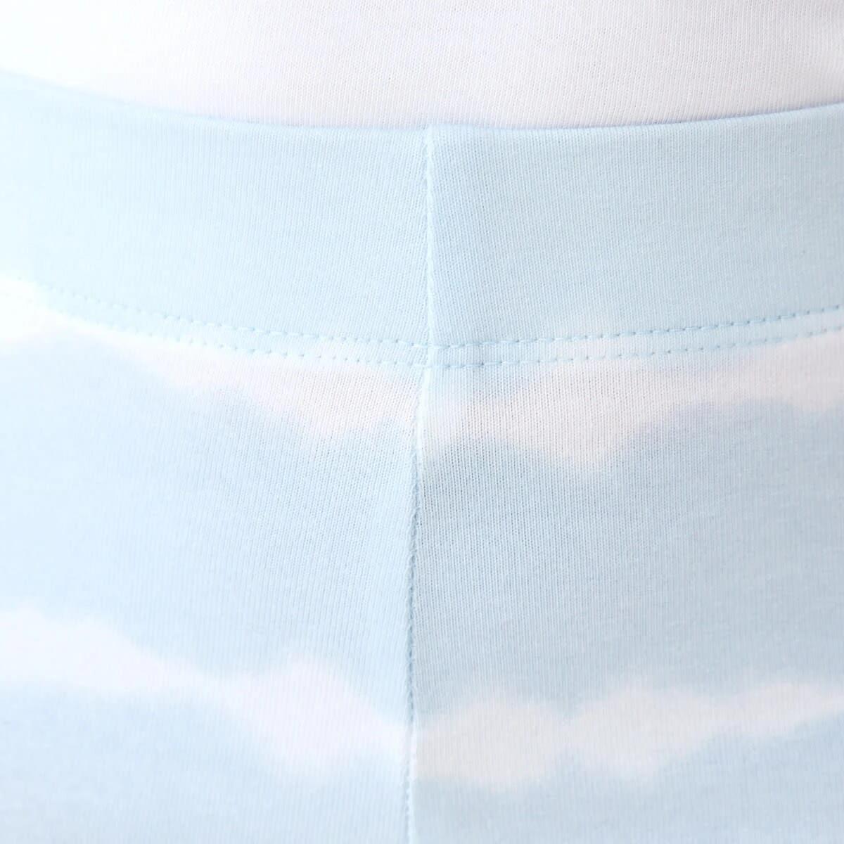 3 Printed Bike Shorts COTTON CANDY TIE DYE BLUE, 3 of 5