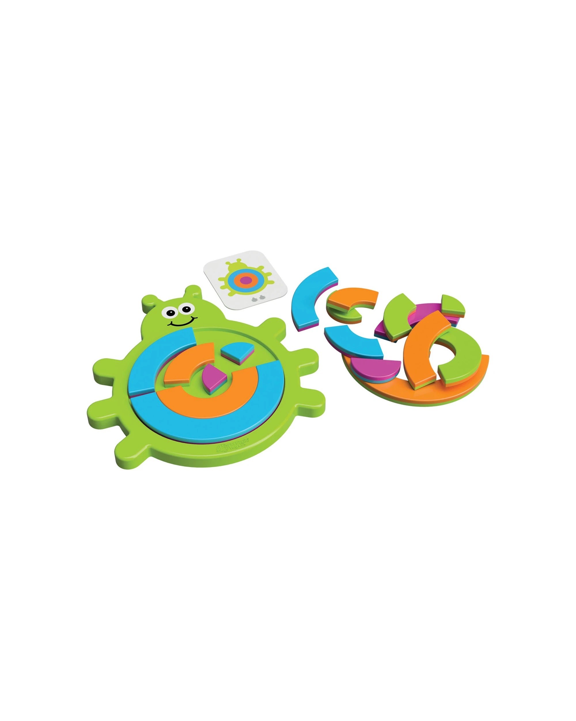 2 Fat Brain Toy Co. Bugzzle Kids Puzzle Semi-Circular Pieces Tray 40 Challenges - Multi, 2 of 8