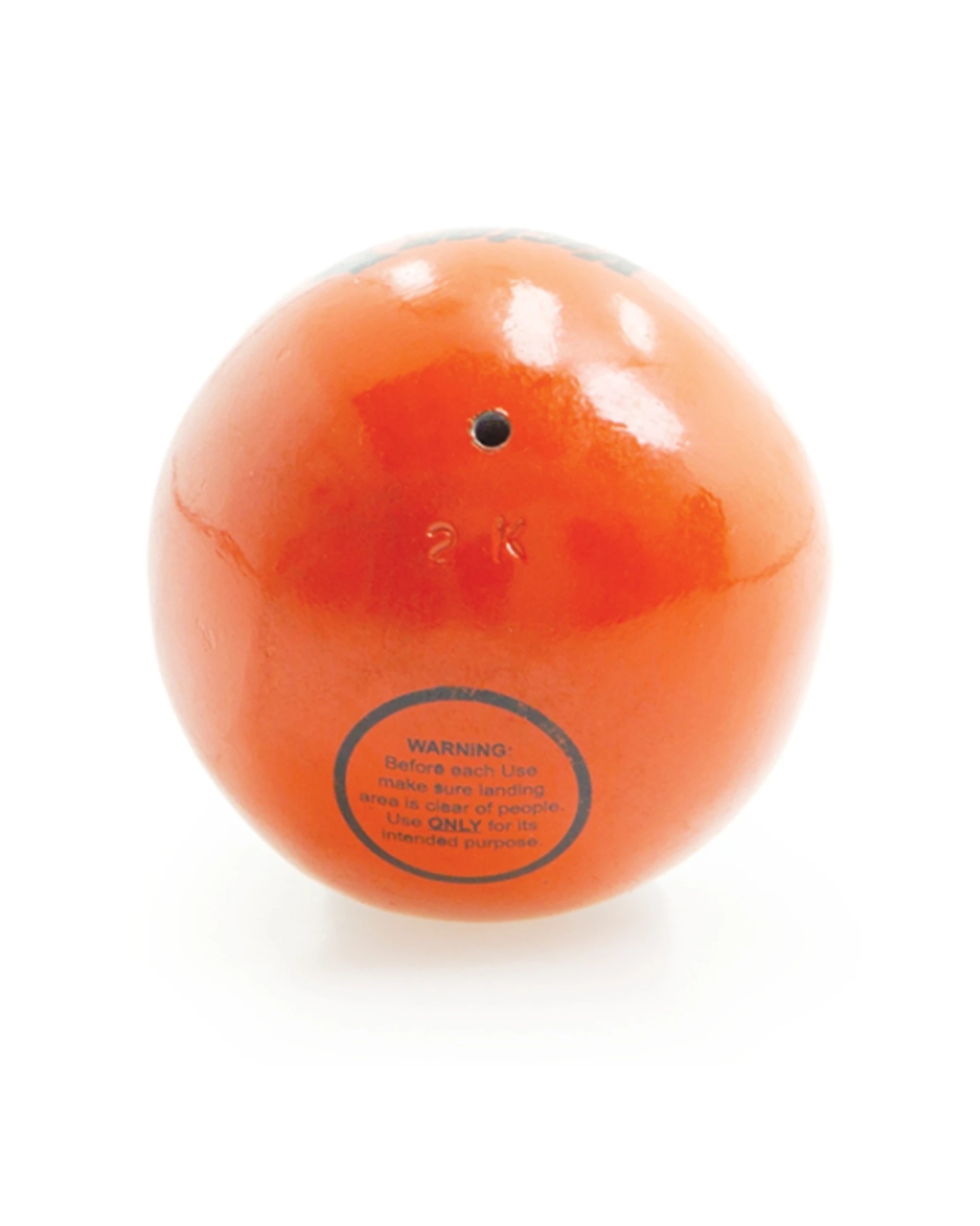 1 Victor Sports Shot Put Cast Iron Unturned Training Weight 2kg - Orange, 1 of 1