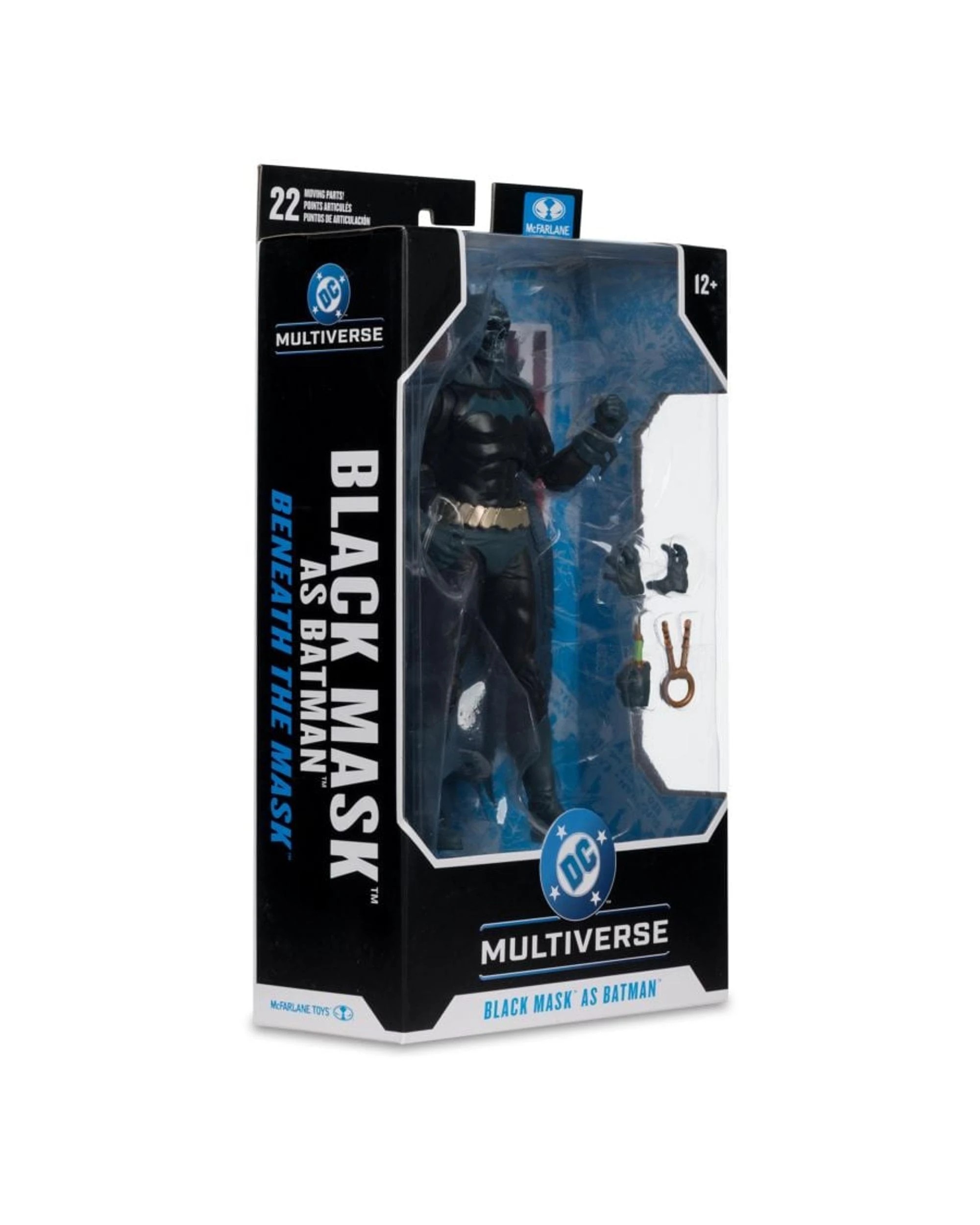 7 DC Multiverse Beneath the Mask Black Mask as Batman 7 Inch Figure, 7 of 9