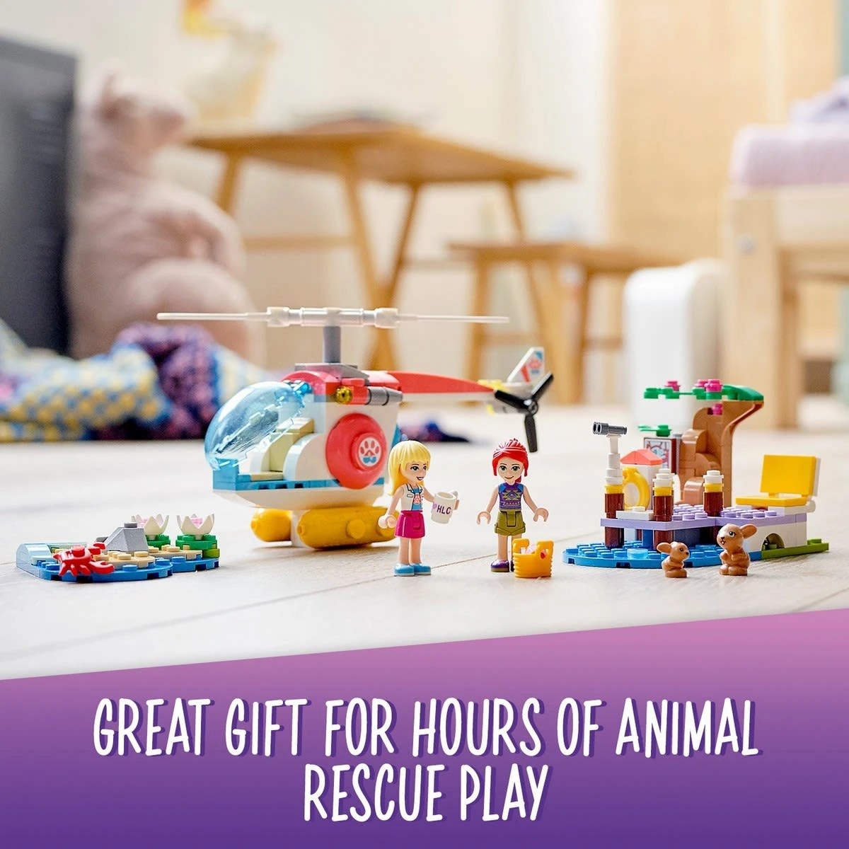 7 LEGO Friends Vet Clinic Rescue Helicopter 41692, 7 of 11