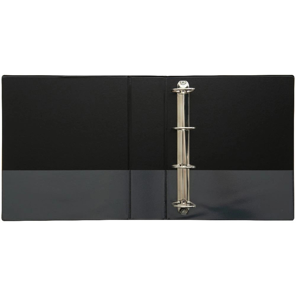 4 J.Burrows Insert Binder A4 4 D-Ring 50mm Black, 4 of 6