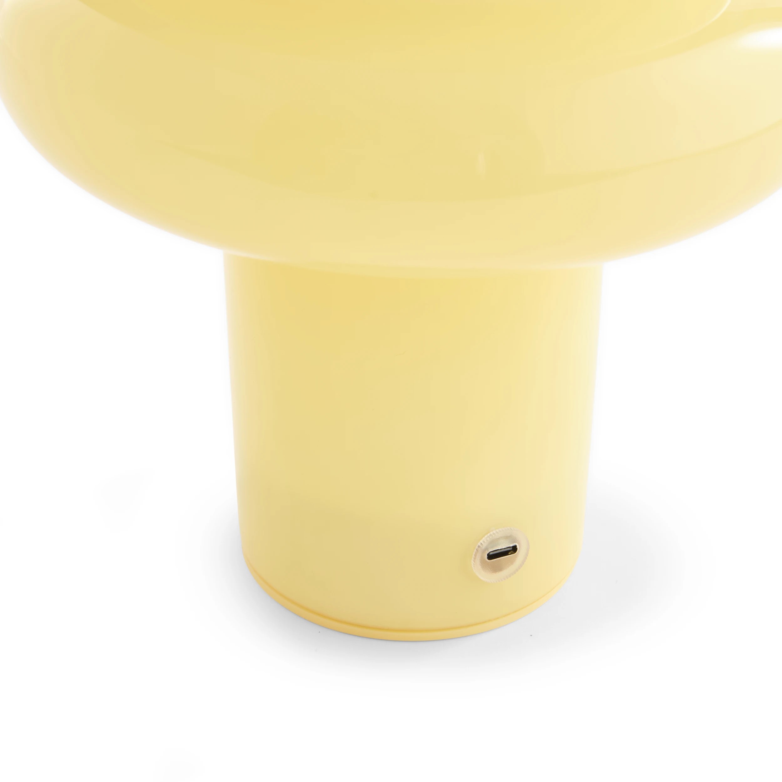 5 Oslo Glass Portable Rechargeable Lamp - Butter, 5 of 7