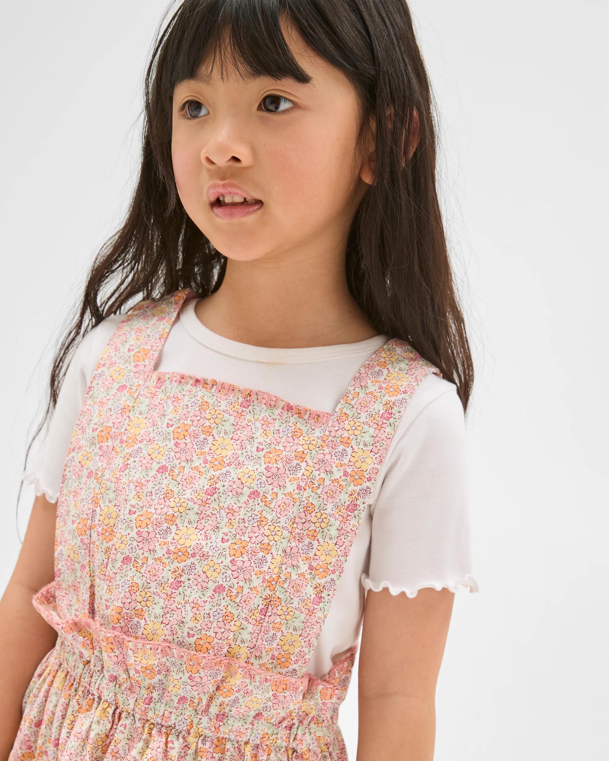 6 Target Kids Australian Cotton Woven Apron Dress DITSY MULTI, 6 of 7