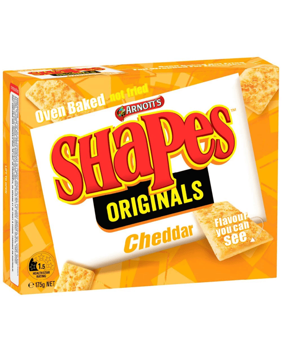 Arnott's Shapes Cheddar 175g