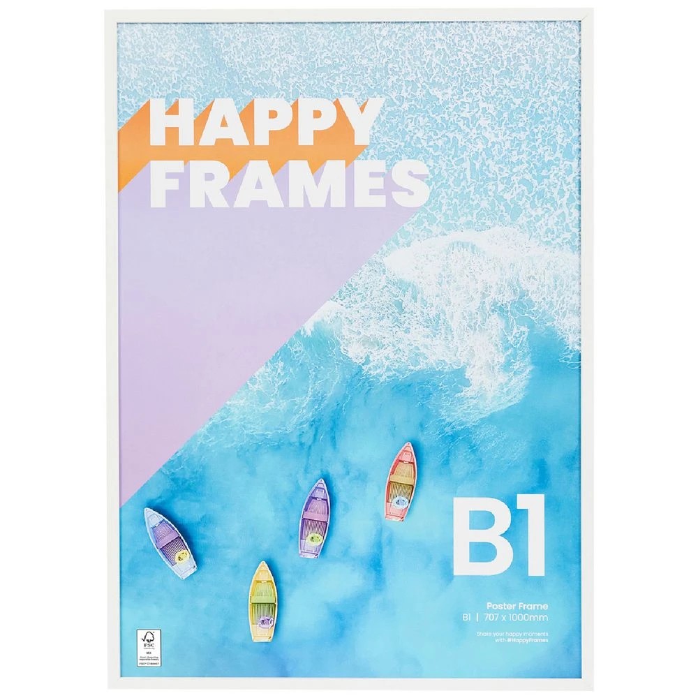 1 B1 Poster Frame White, 1 of 5