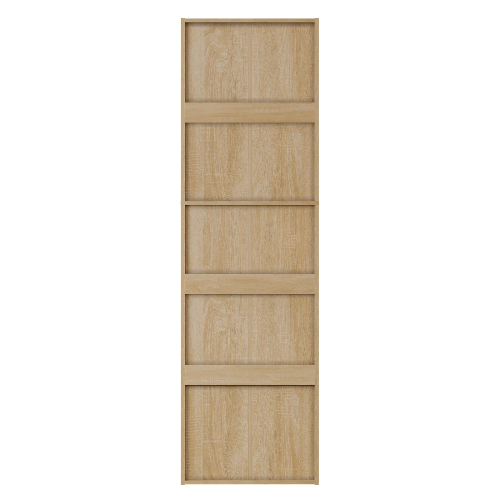 6 Alfordson Chest of 5 Drawers Office Storage Cabinet Tallboy Bedroom - Oak, 6 of 10