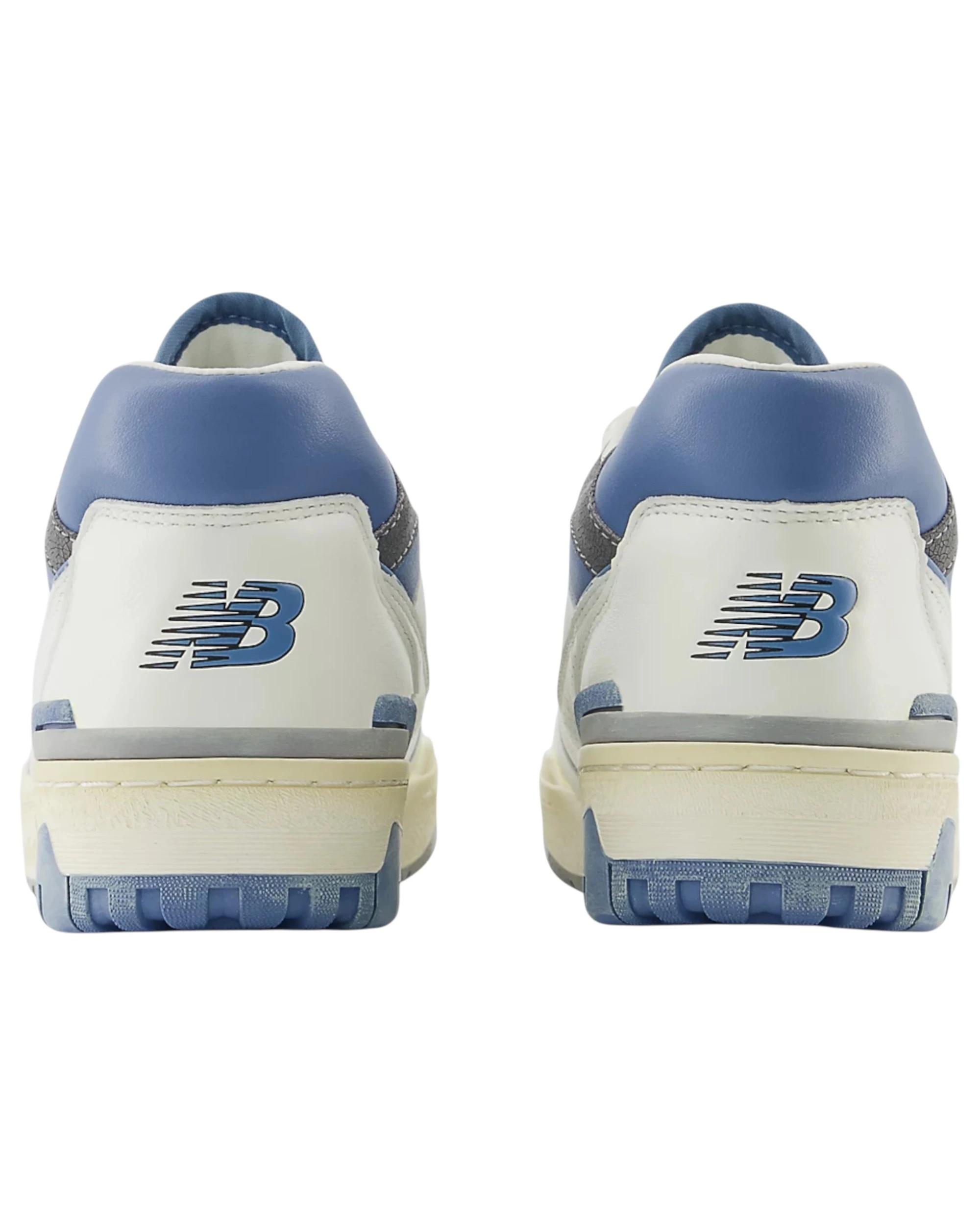 6 New Balance Mens 550 White/ Blue Athletic Shoes WHITE/BLUE, 6 of 6