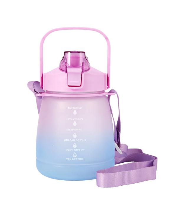 1.1L Pink Intake Drink Bottle with Handle