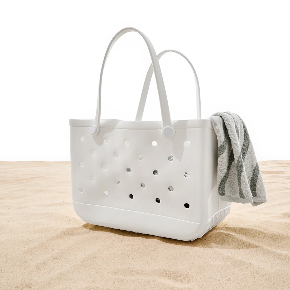 1 EVA Beach Tote - White, 1 of 10
