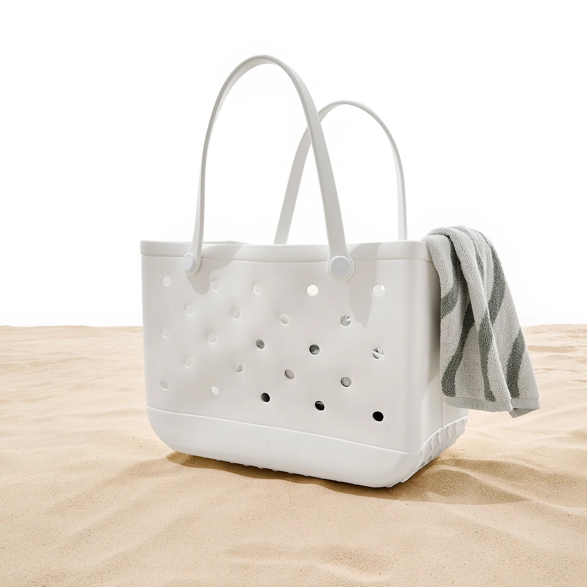 1 EVA Beach Tote - White, 1 of 10