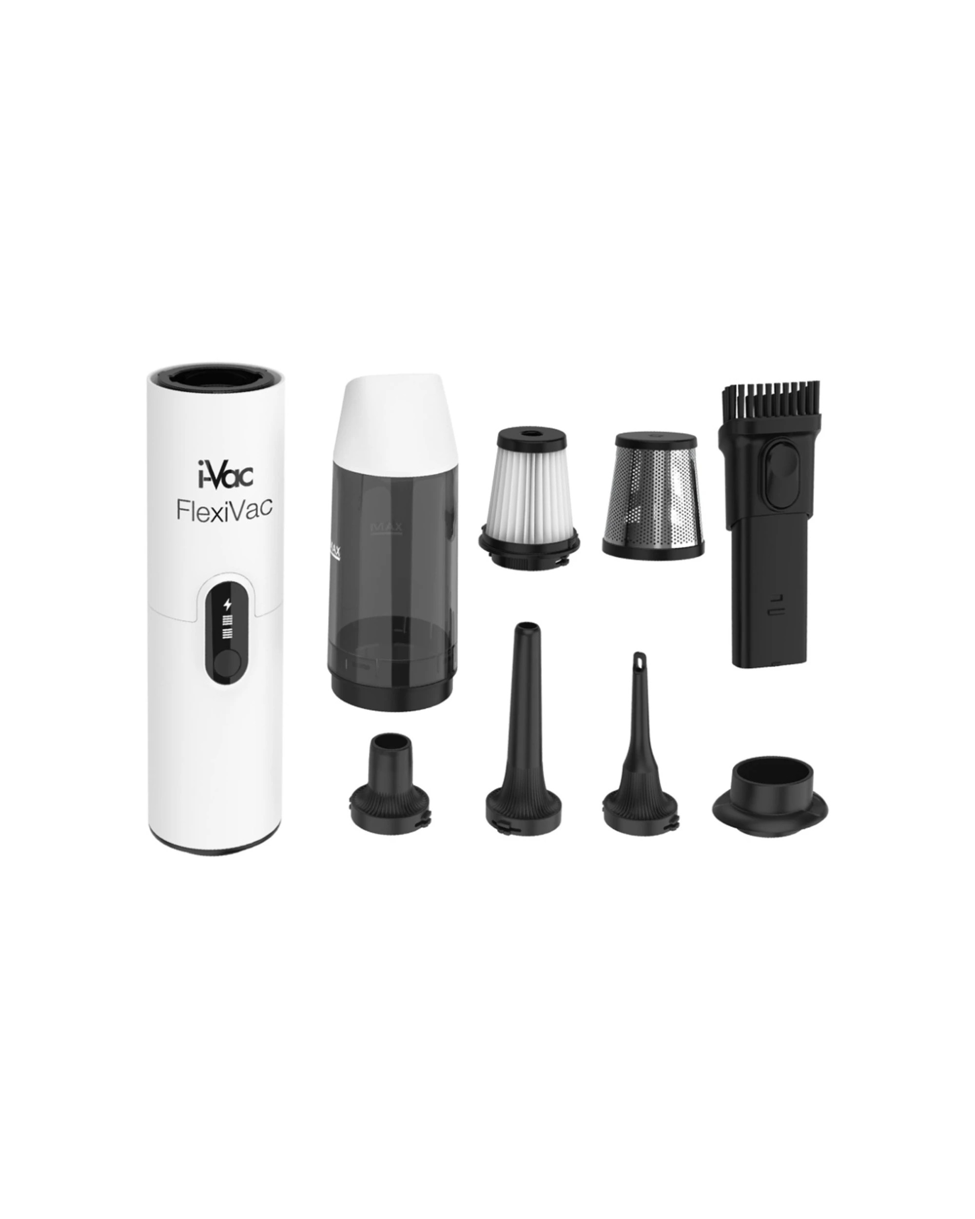 6 IVac FlexiVac Hand Vacuum With Blower Function Compact Home Cleaning - White, 6 of 6
