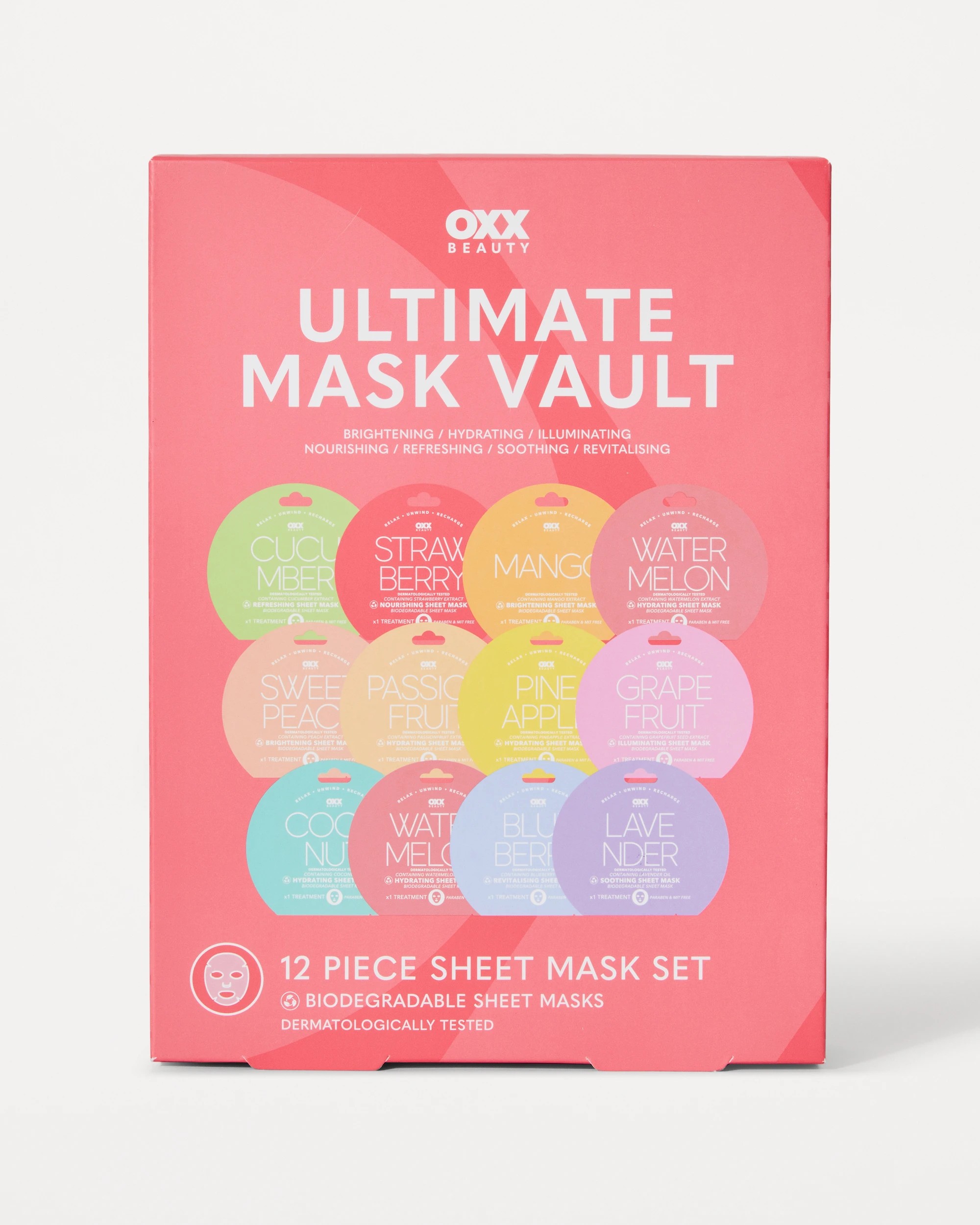 1 OXX Beauty 12 Piece Ultimate Mask Vault Set, 1 of 4