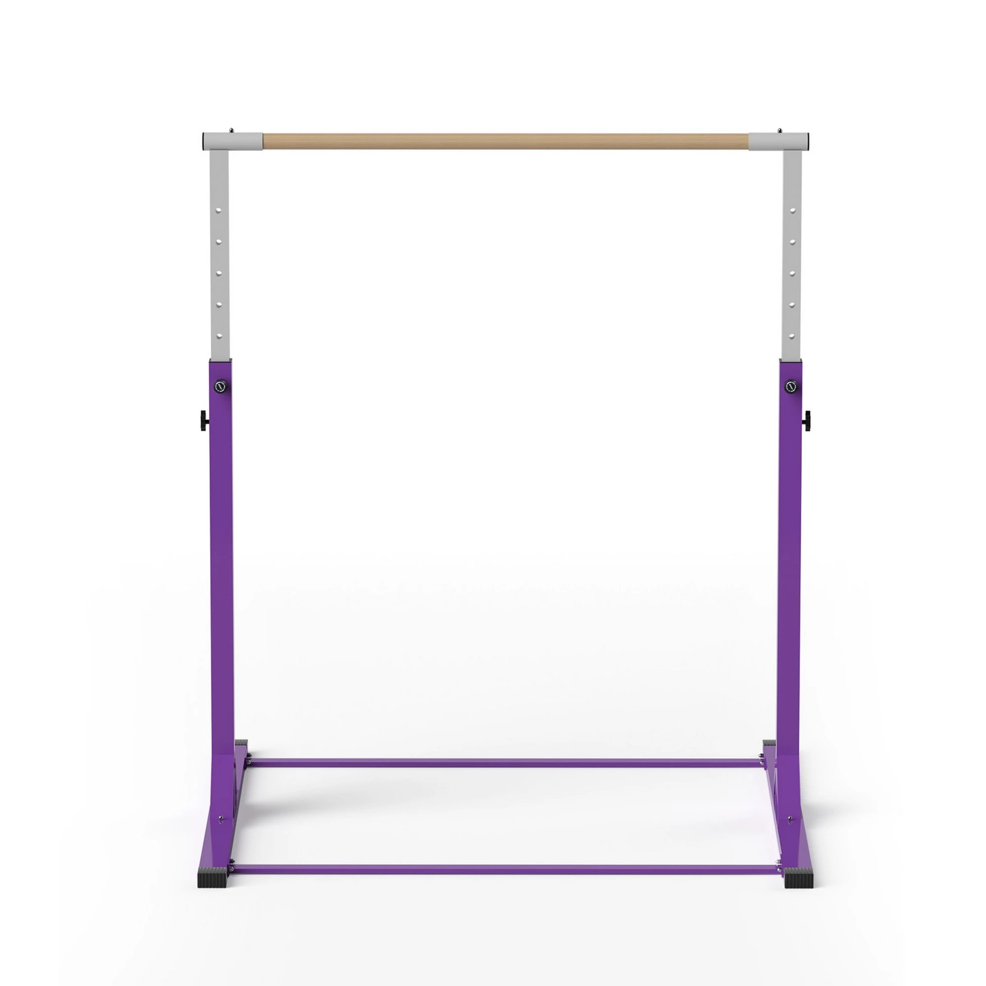 3 Everfit Kids Gymnastics Bar Pull Up Station Monkey Bar Adjustable Indoor Garden - Purple, 3 of 8