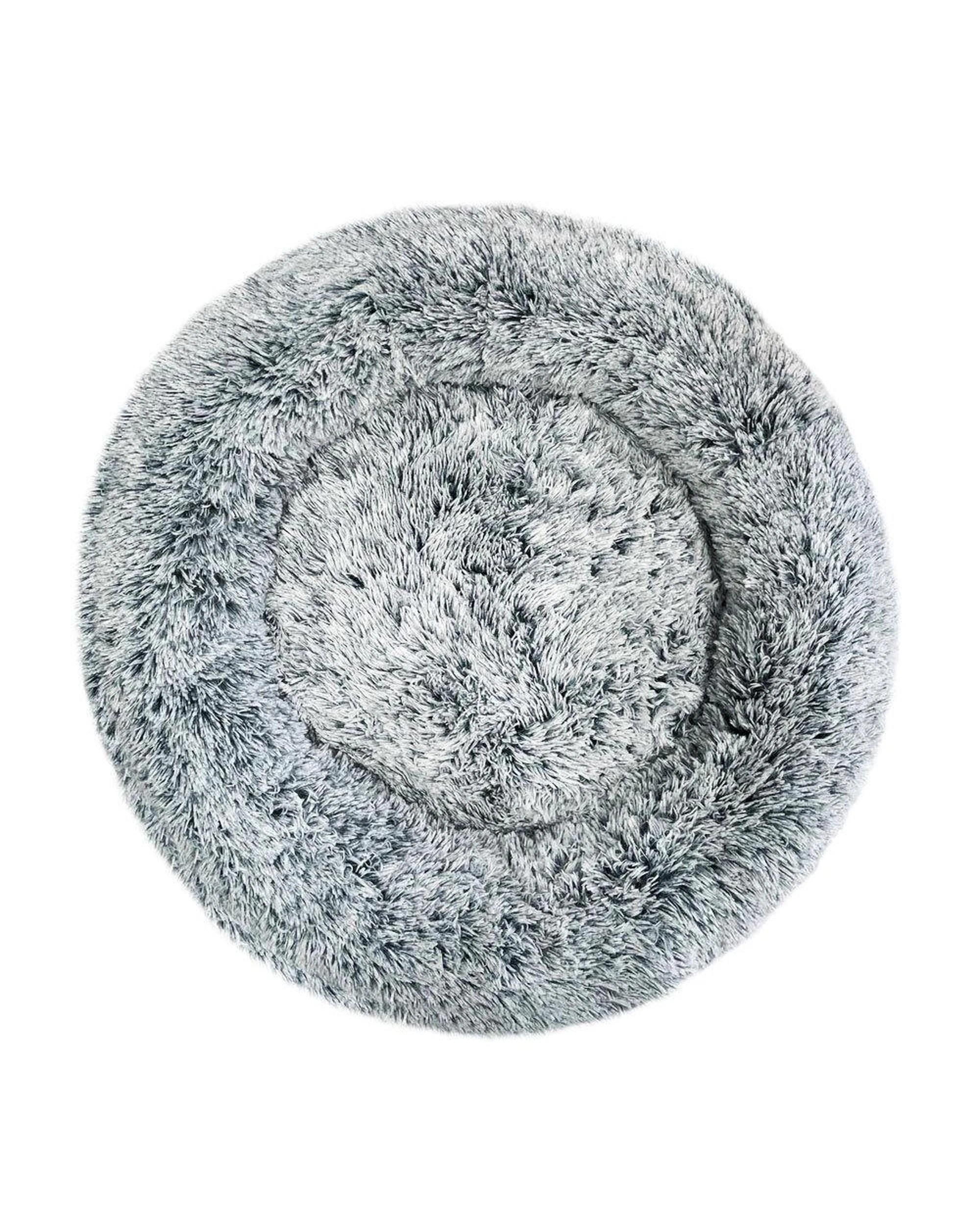 4 Superior Pet Curl Up Cloud Calming Pet Dog Bed Dove Grey Large, 4 of 6