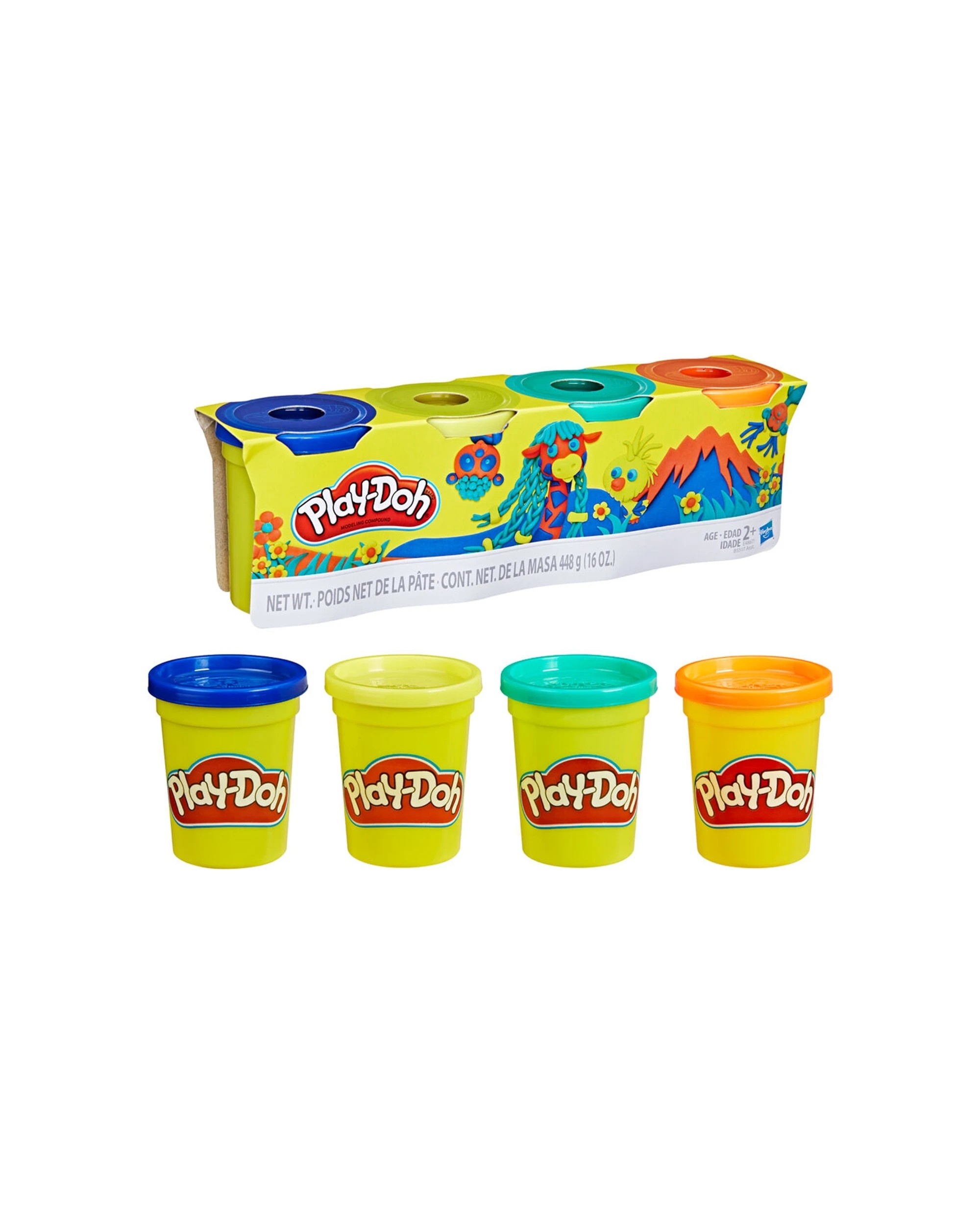 2 Hasbro 4pc Play-Doh Crafting Classic Children's Modelling Set - Multi, 2 of 5
