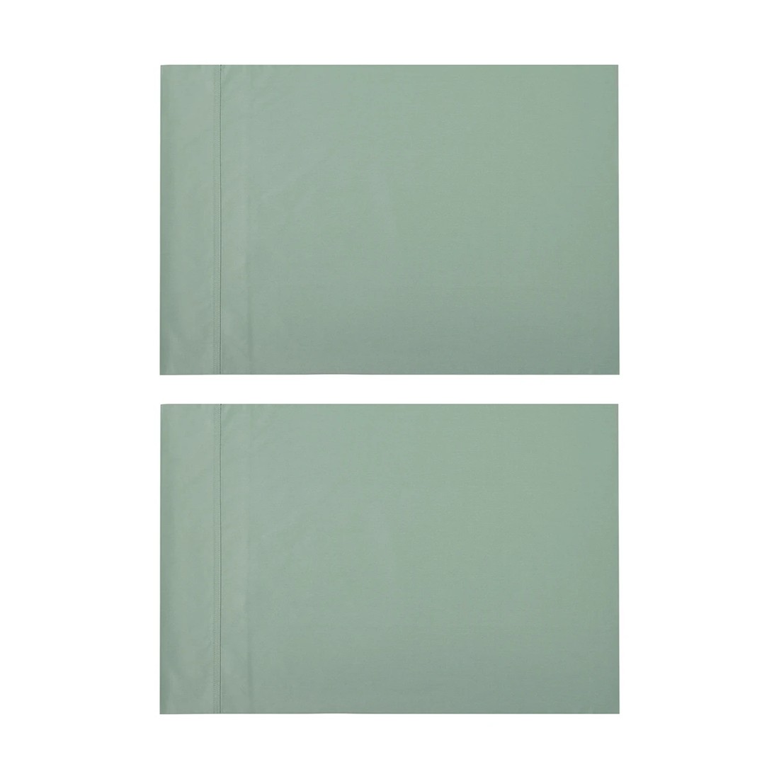 2 2 Pack 500 Thread Count Australian Grown Cotton Standard Pillowcases - Sage, 2 of 5