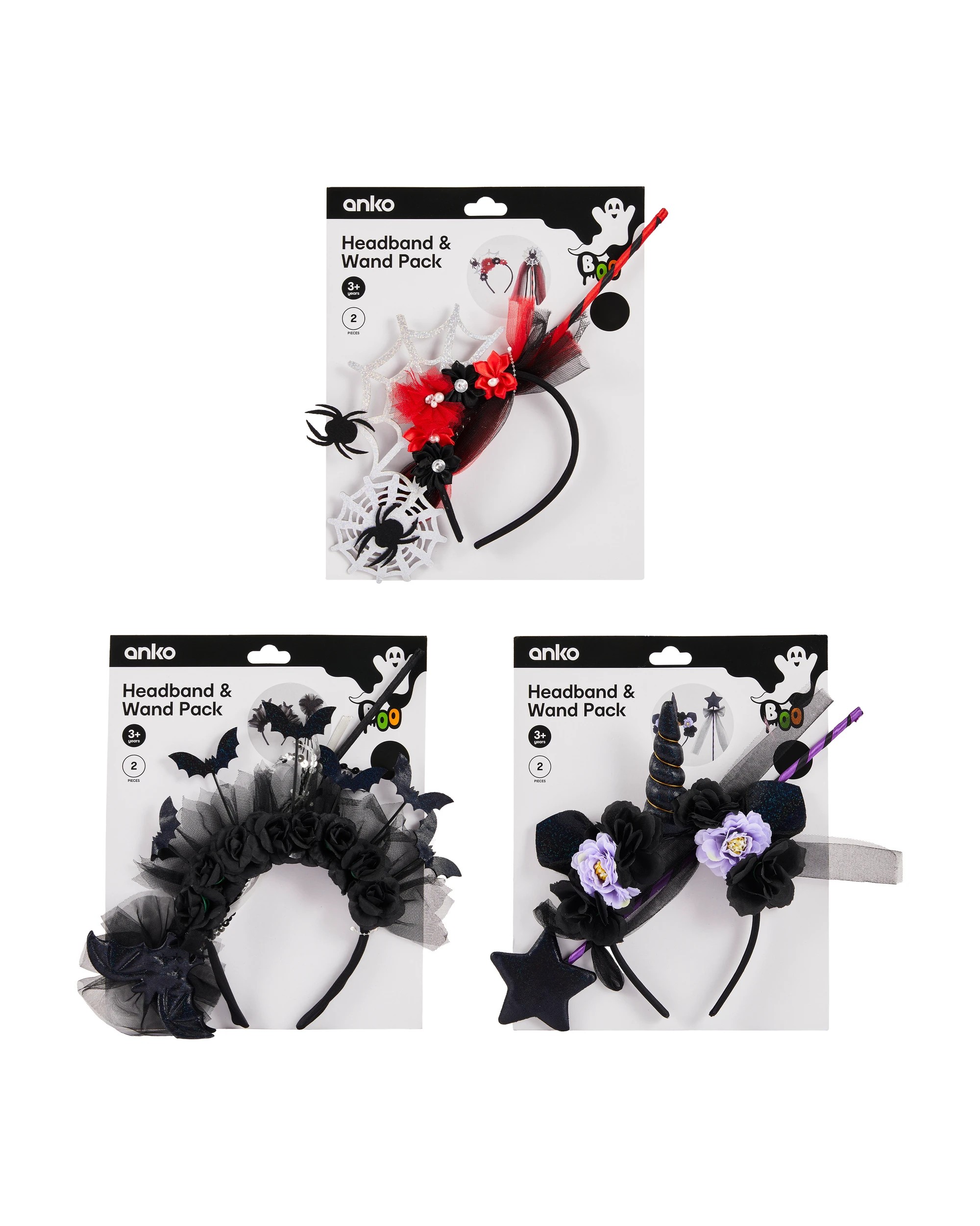 1 2 Piece Headband and Wand Pack - Ages 3+, Assorted, 1 of 7