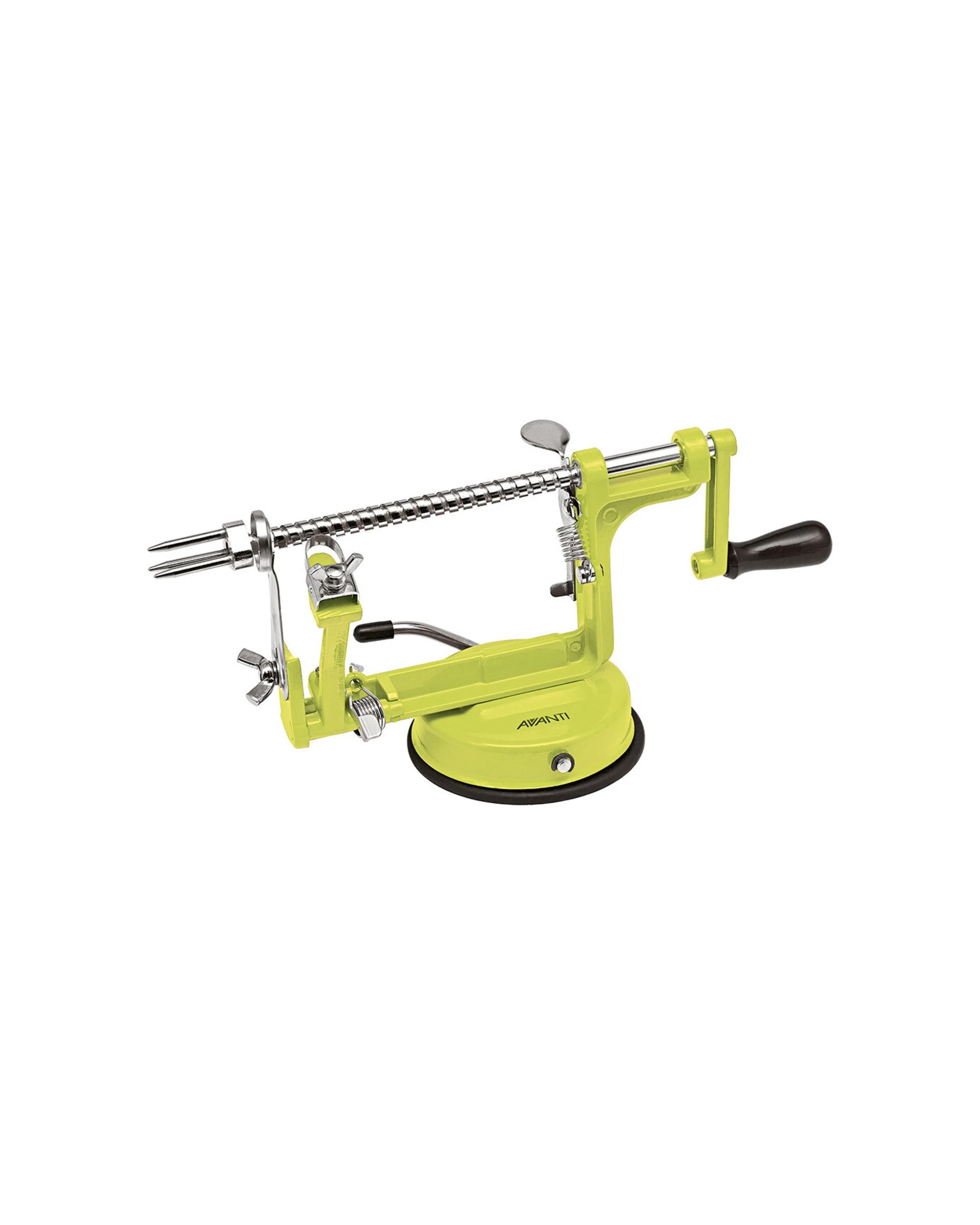 1 Avanti Apple Peeler And Slicer With Suction Base Stainless Steel Kitchen - Green, 1 of 2
