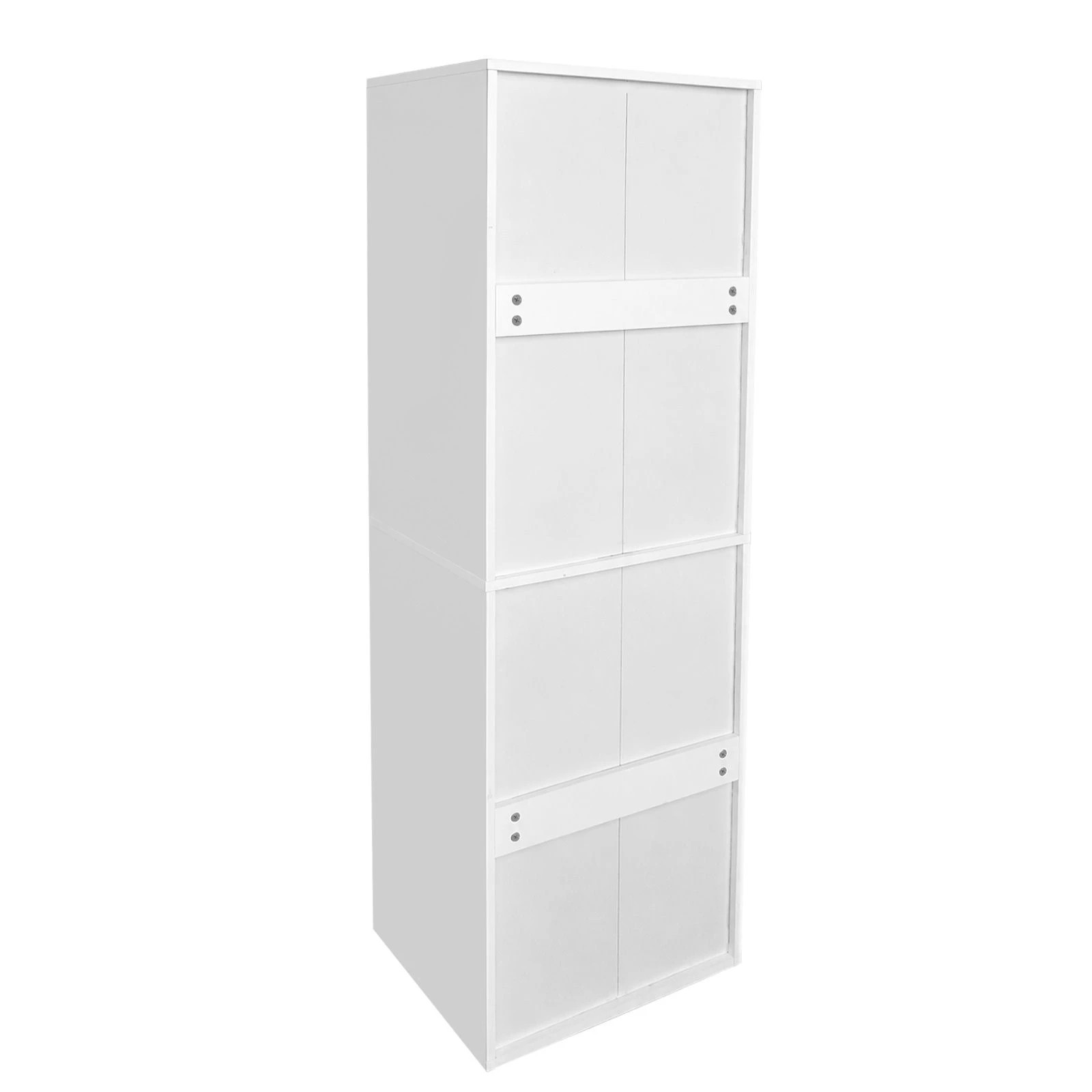 5 Ausway Slim Tall Storage Cabinet with 3 Drawers & Adjustable Shelves, 5 of 6