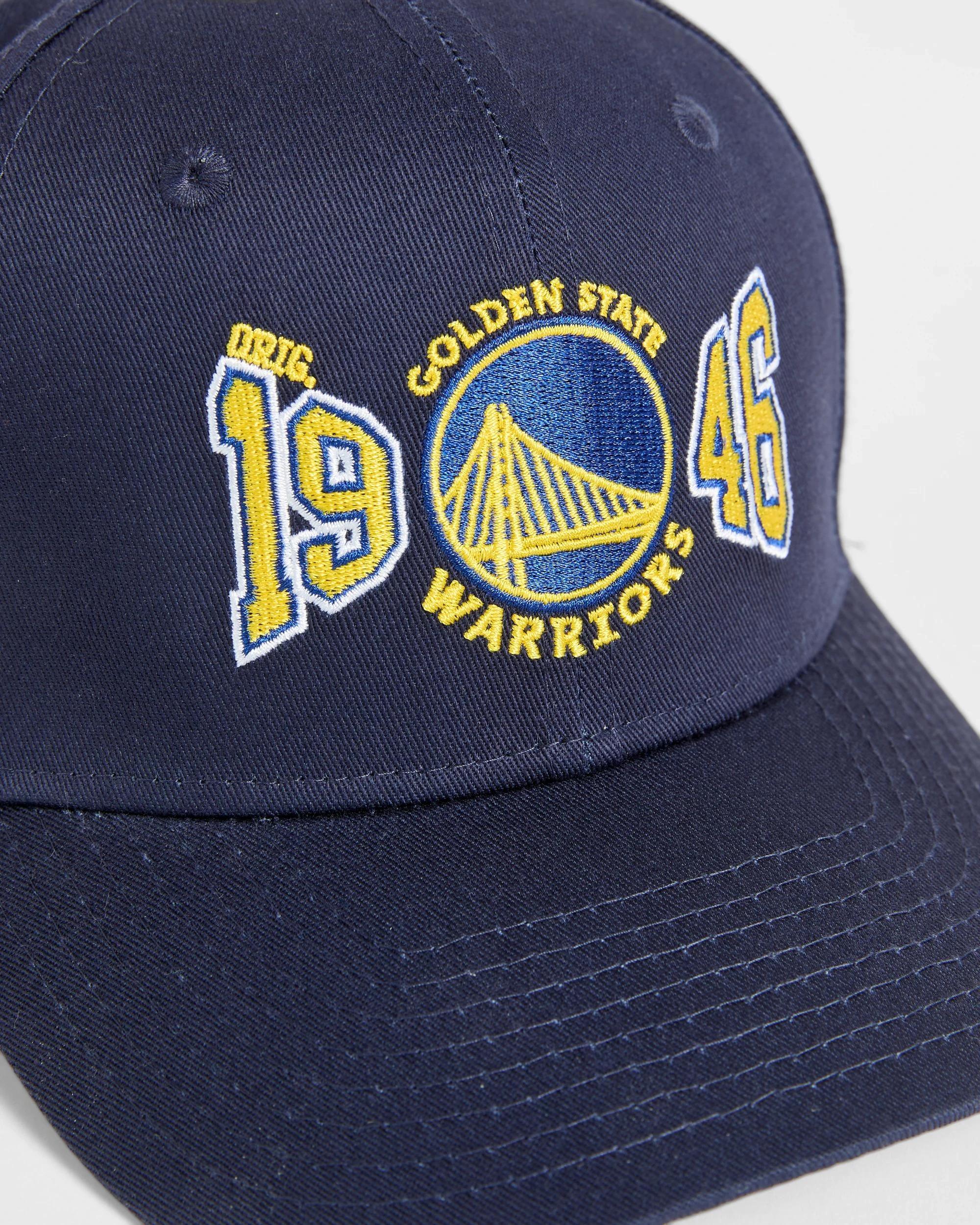 4 Kids Licensed NBA Golden State Warriors Cap NAVY BLUE, 4 of 4