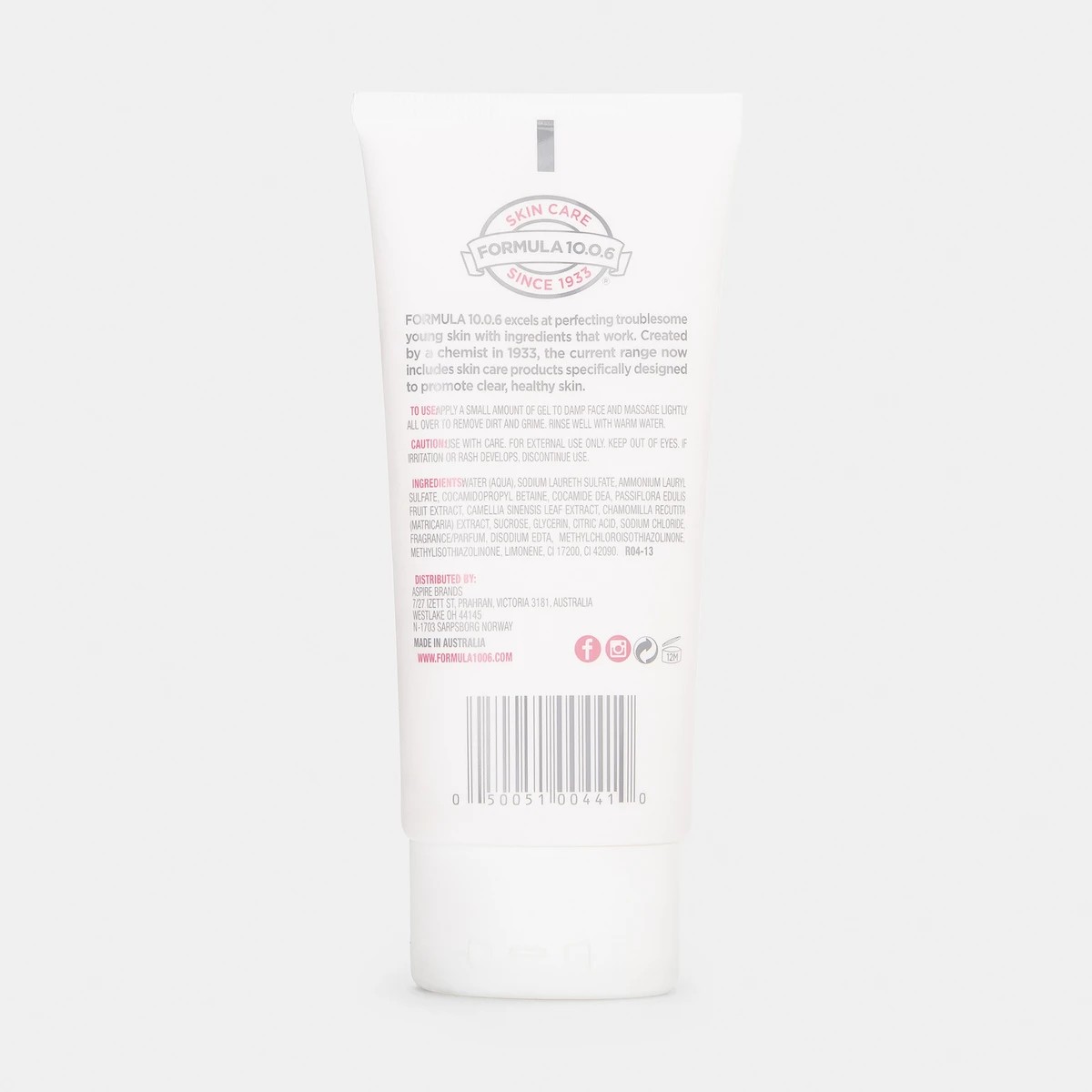 2 Formula 10.0.6 Best Face Forward Daily Foaming Cleanser125ml - White, 2 of 6