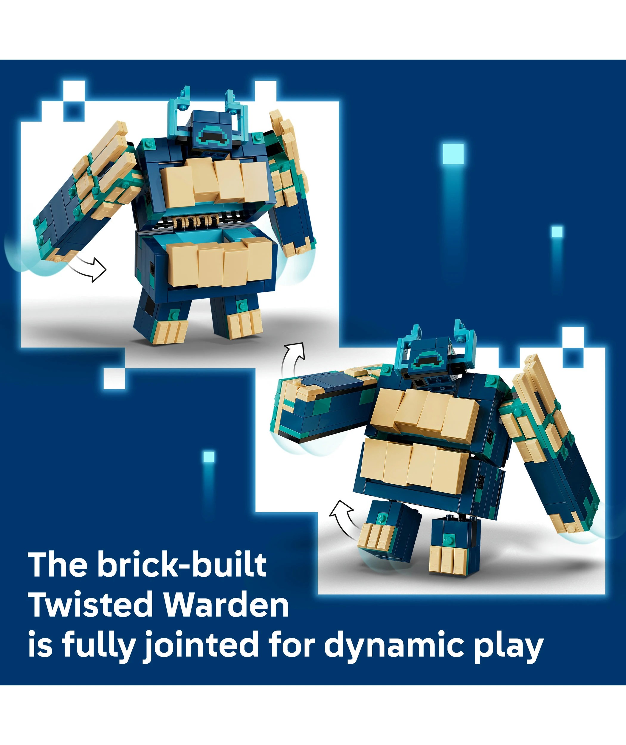 4 LEGO Minecraft The Twisted Warden Battle 21591, 4 of 10
