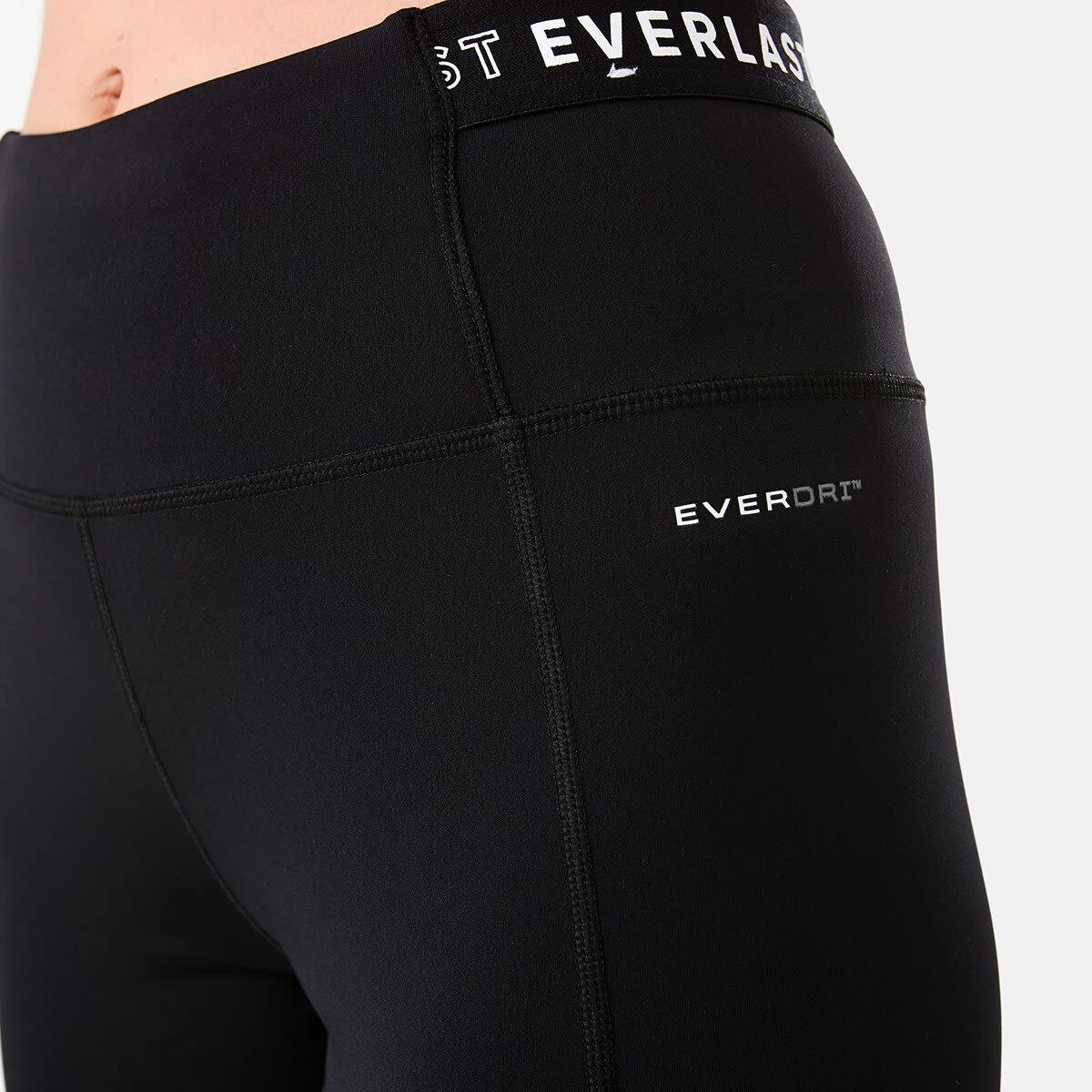 4 Everlast Womens Sculpt Bike Shorts EVERLAST BLACK, 4 of 5