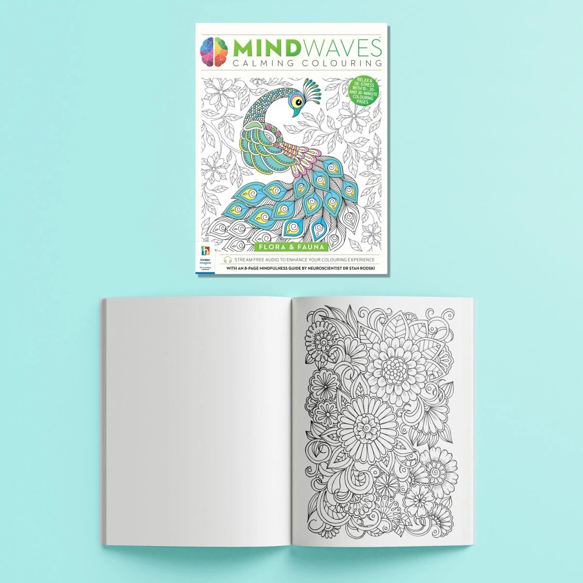 3 Art Maker Mindwaves Calming Colouring Kit, 3 of 7