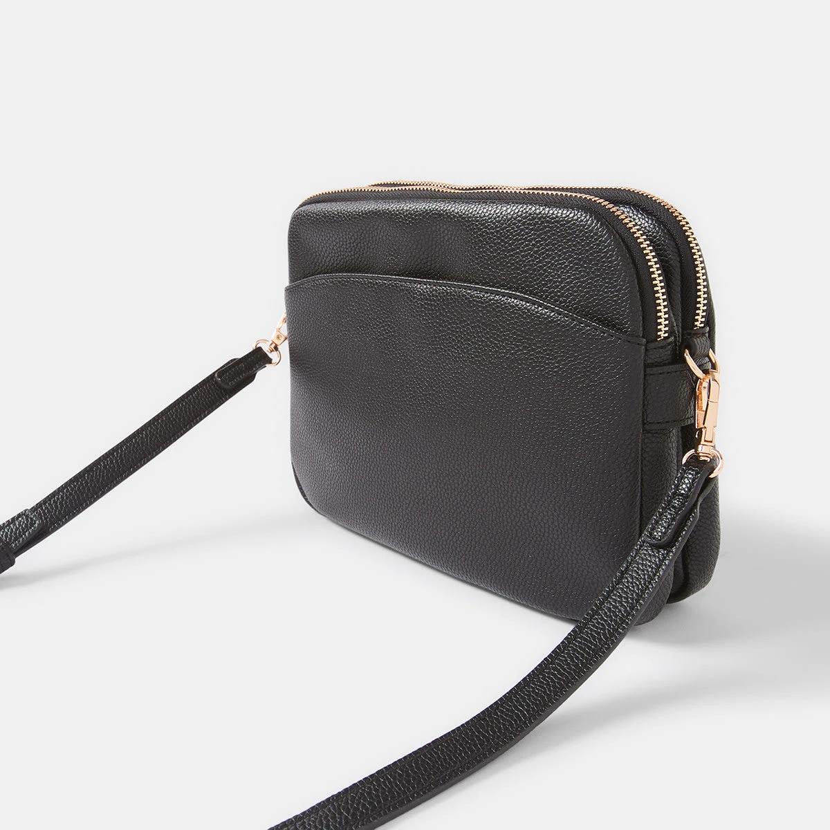 2 Multi-Pouch Crossbody Bag Black, 2 of 6