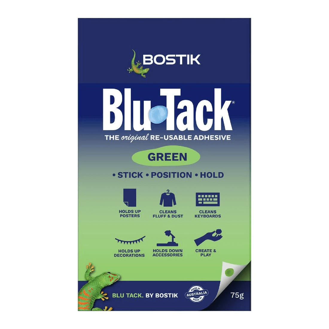 1 Bostik Blu Tack Green 75g, 1 of 1