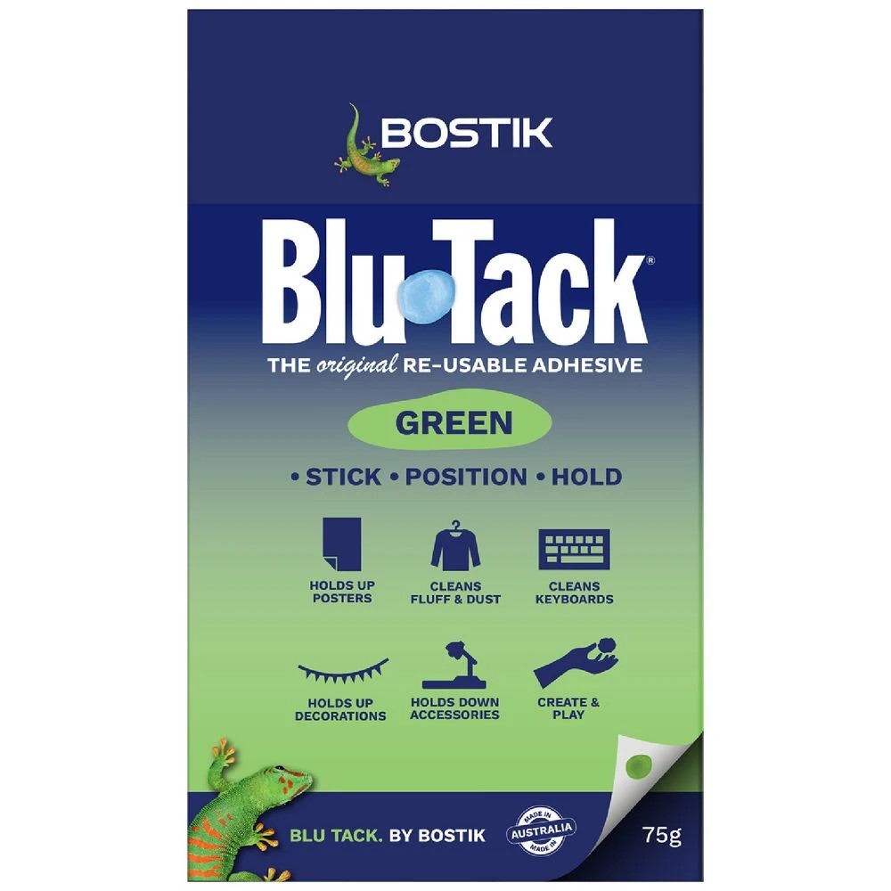 1 Bostik Blu Tack Green 75g, 1 of 1