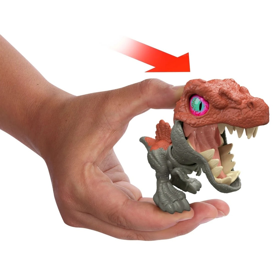 6 Jurassic World Mighty Little Biters Dinosaur Action Figure - Assorted, 6 of 7