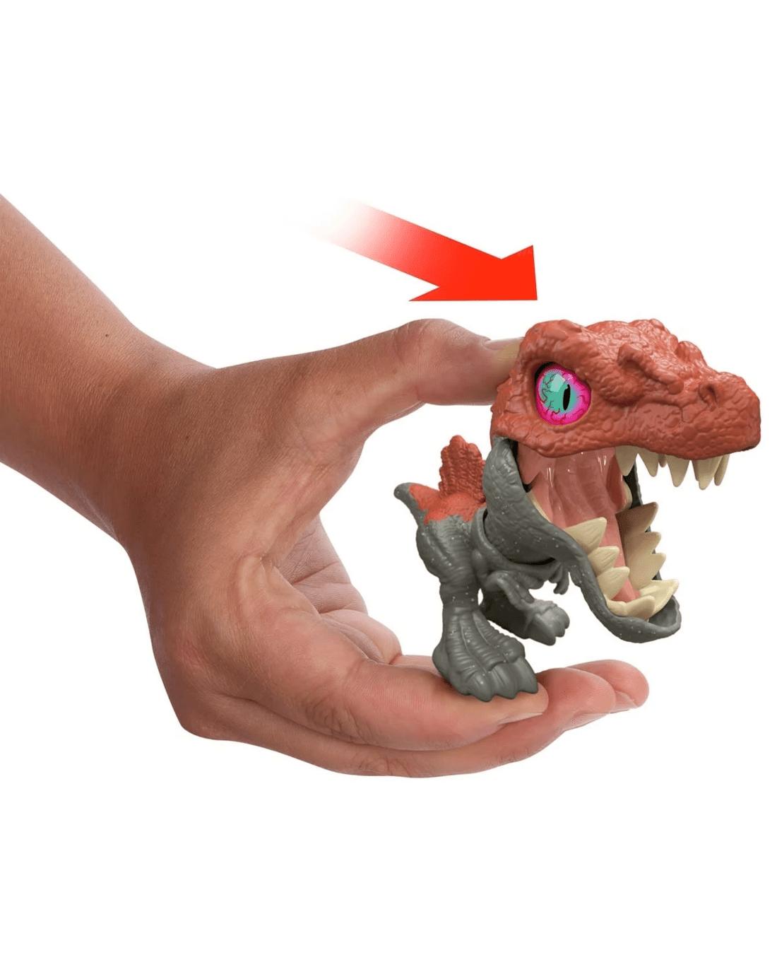 6 Jurassic World Mighty Little Biters Dinosaur Action Figure - Assorted, 6 of 7