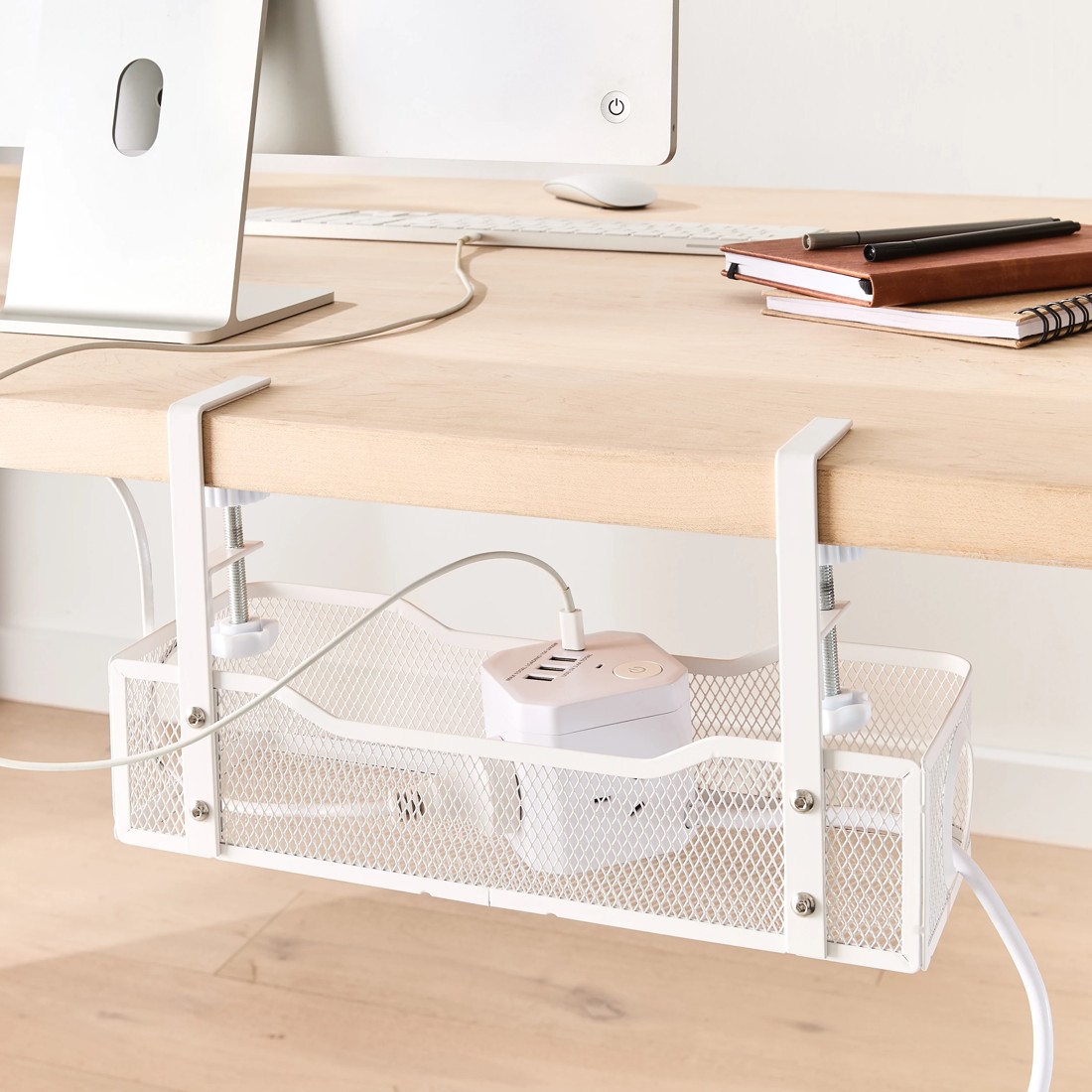1 Desk Side Cord Organiser, 1 of 9
