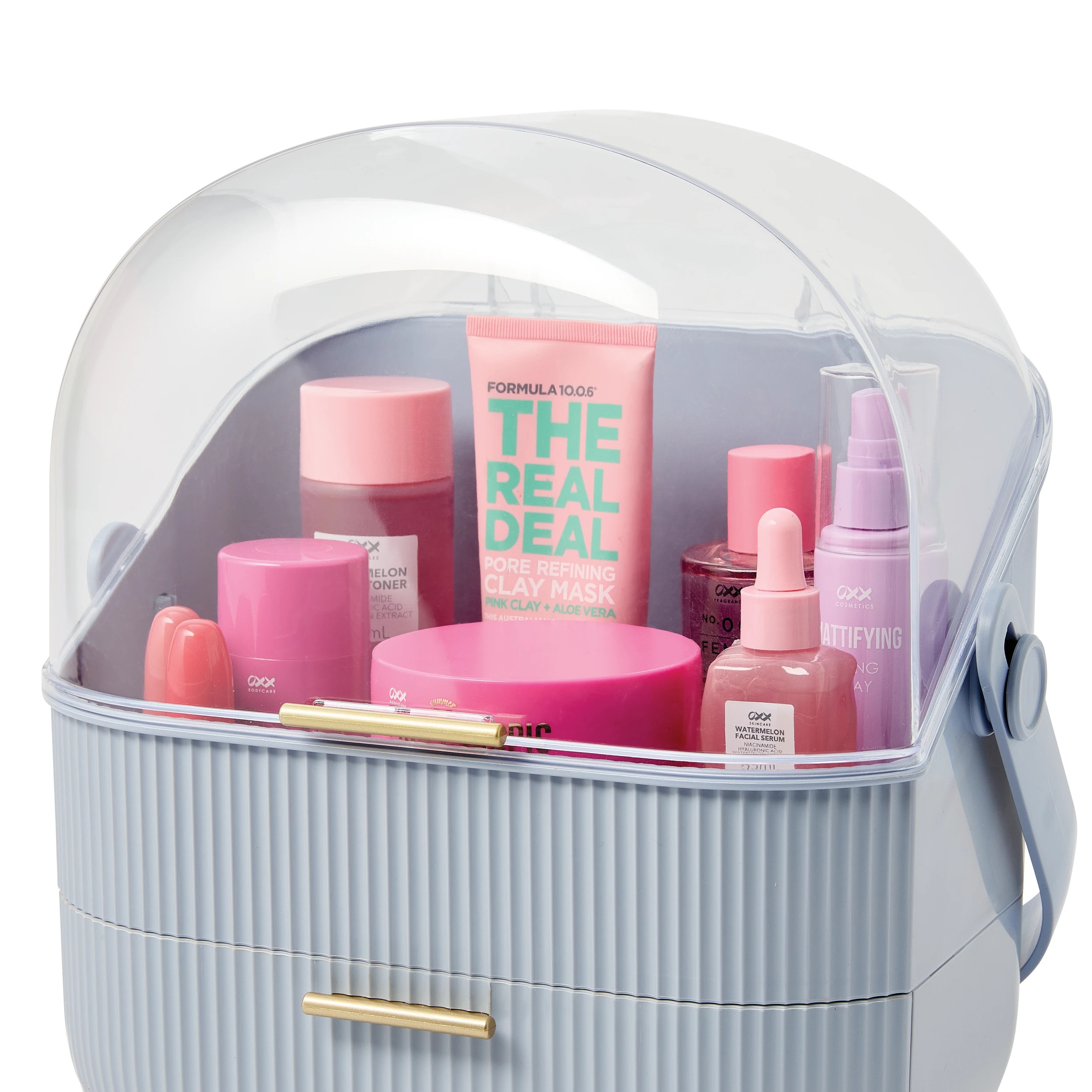 2 Cosmetic Organiser with Drawer, 2 of 10